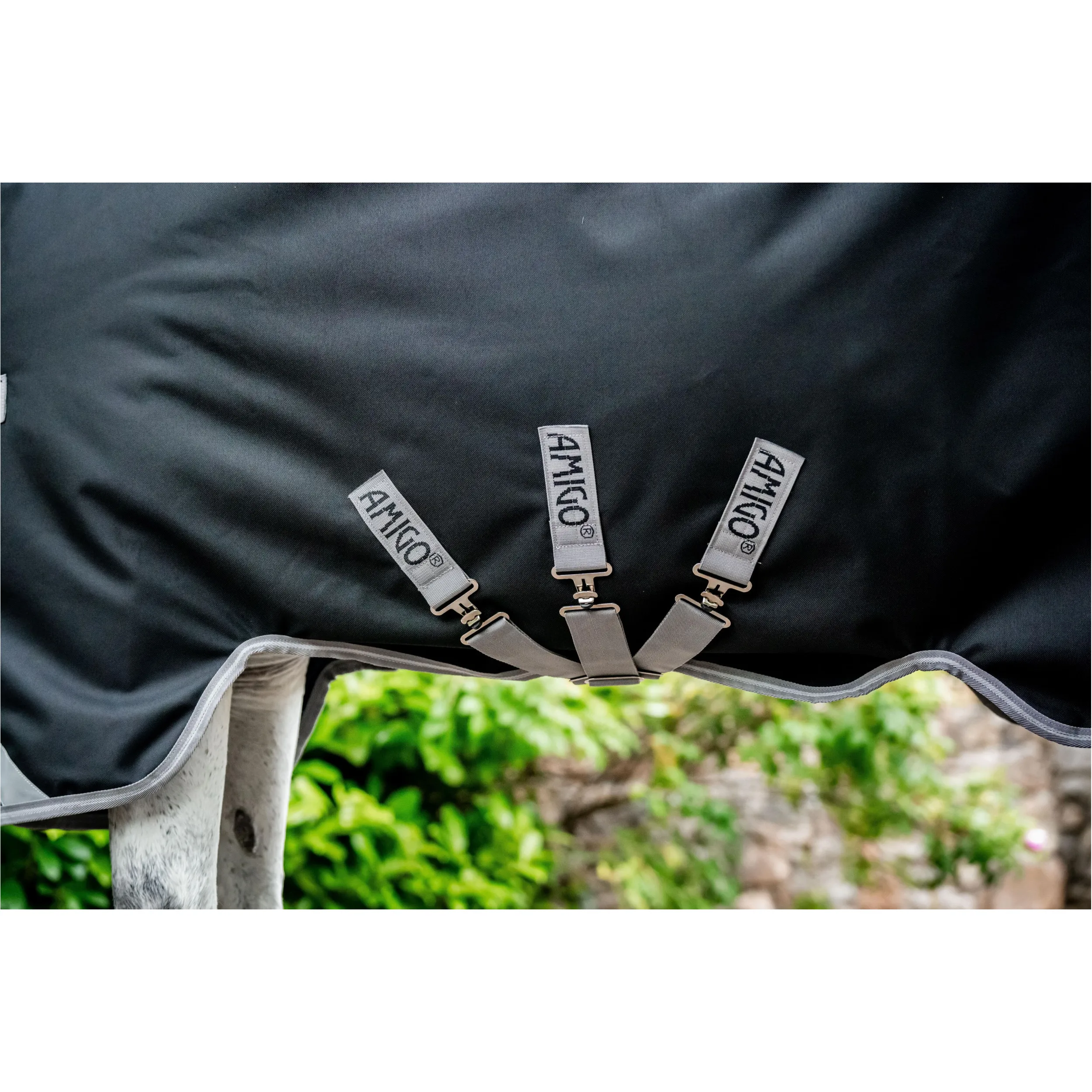 Outdoordecke Halsteil (abnehmbar) 1200D AMIGO Plus black/titanium grey/silver