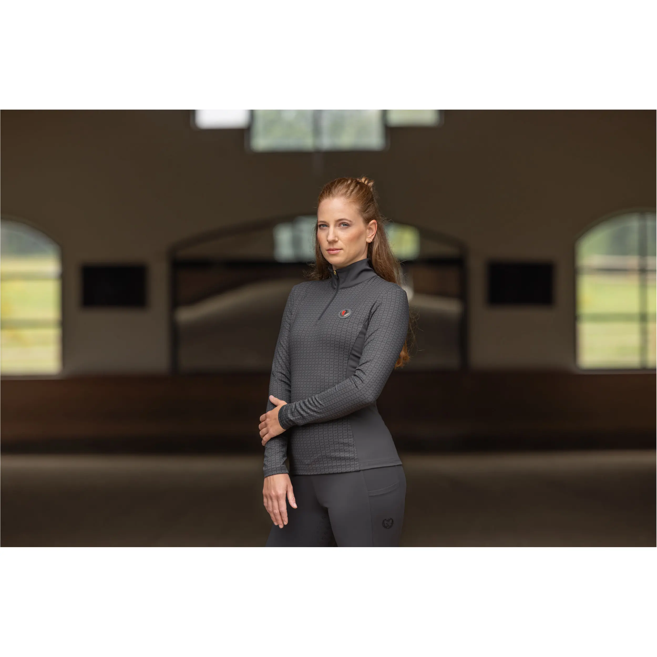 Damen Shirt Active ANNIVERSARY graphite