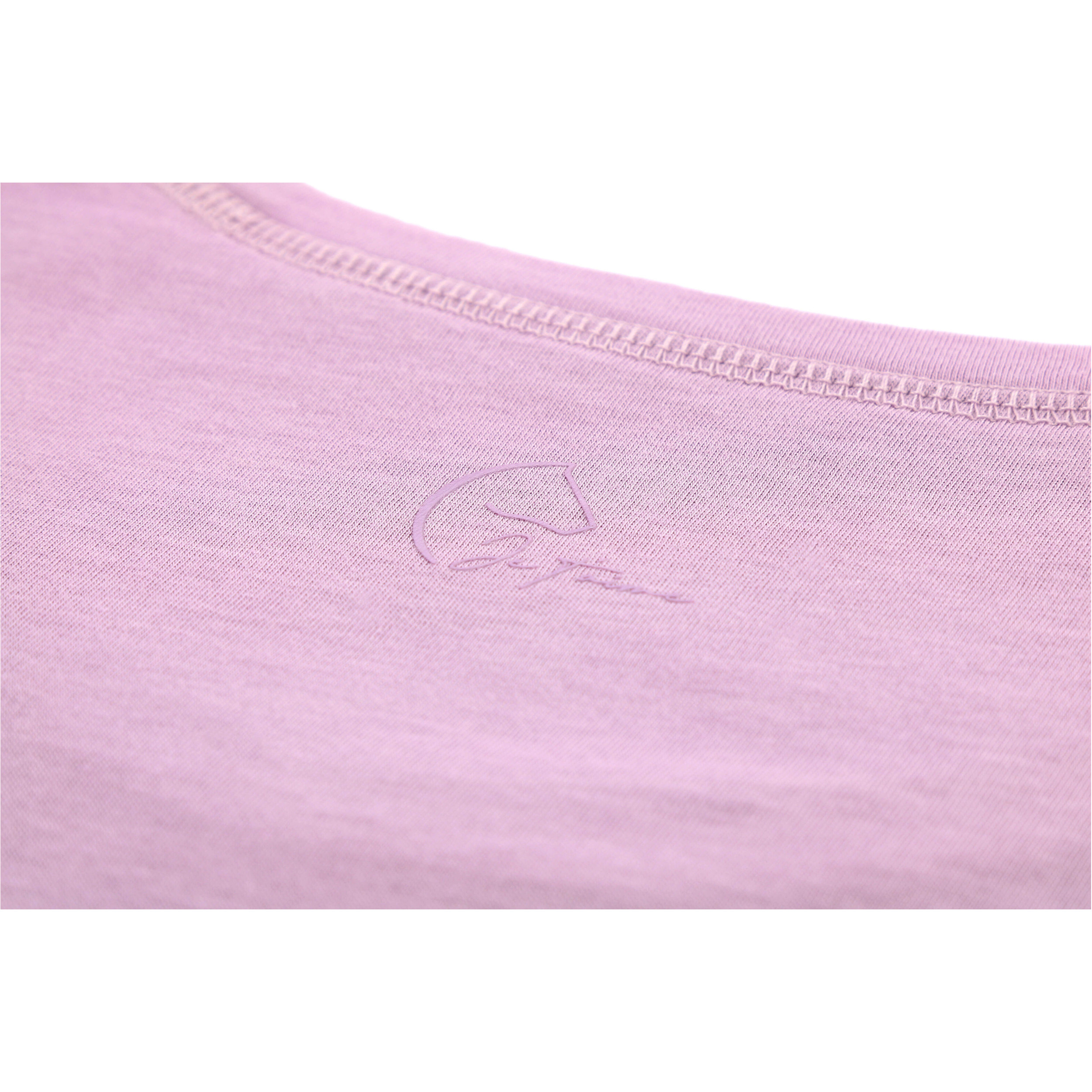 Damen T-Shirt Je t'aime EK-BONNIE blasslila