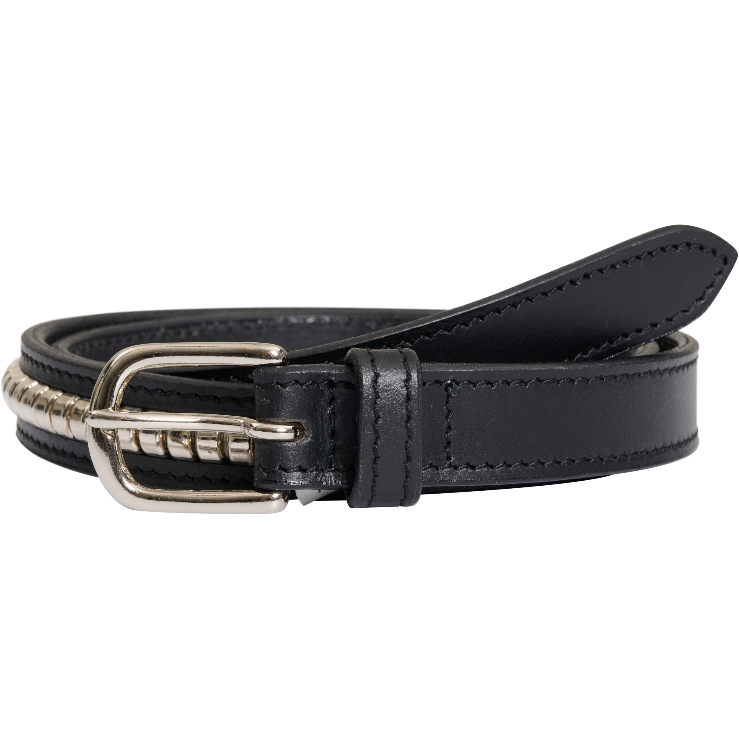 Ledergürtel BELLE schwarz