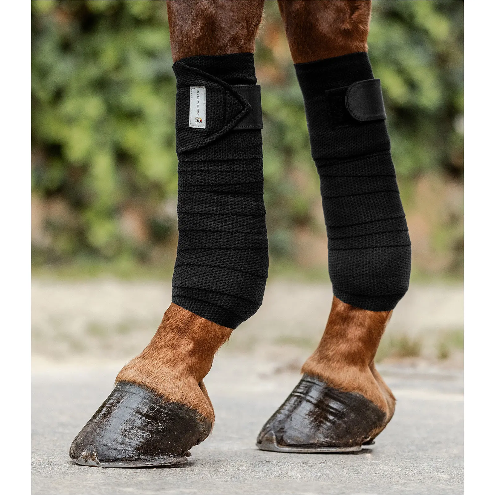 Bandagen 4er Set BREATH schwarz 350cm