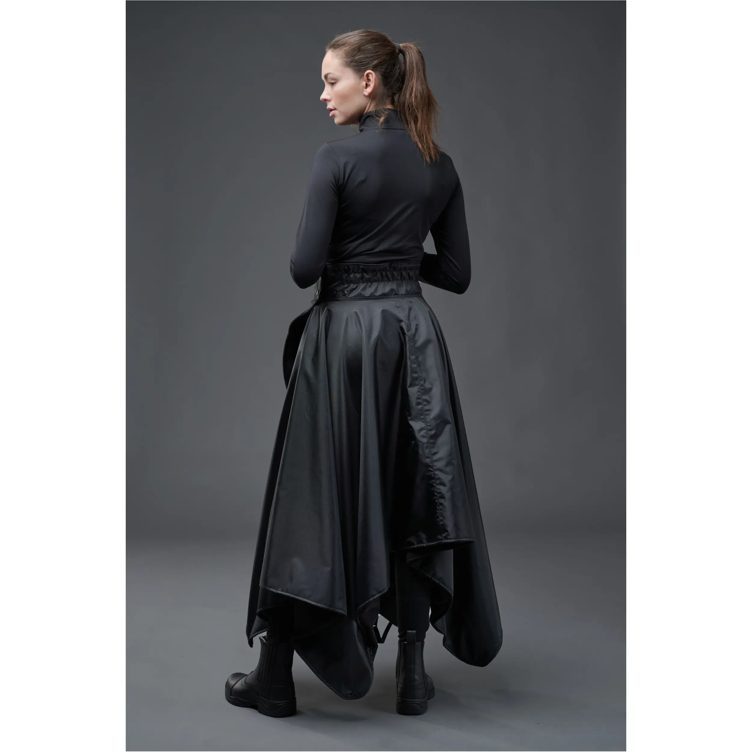 Winter Damen Reitrock LAURIE schwarz