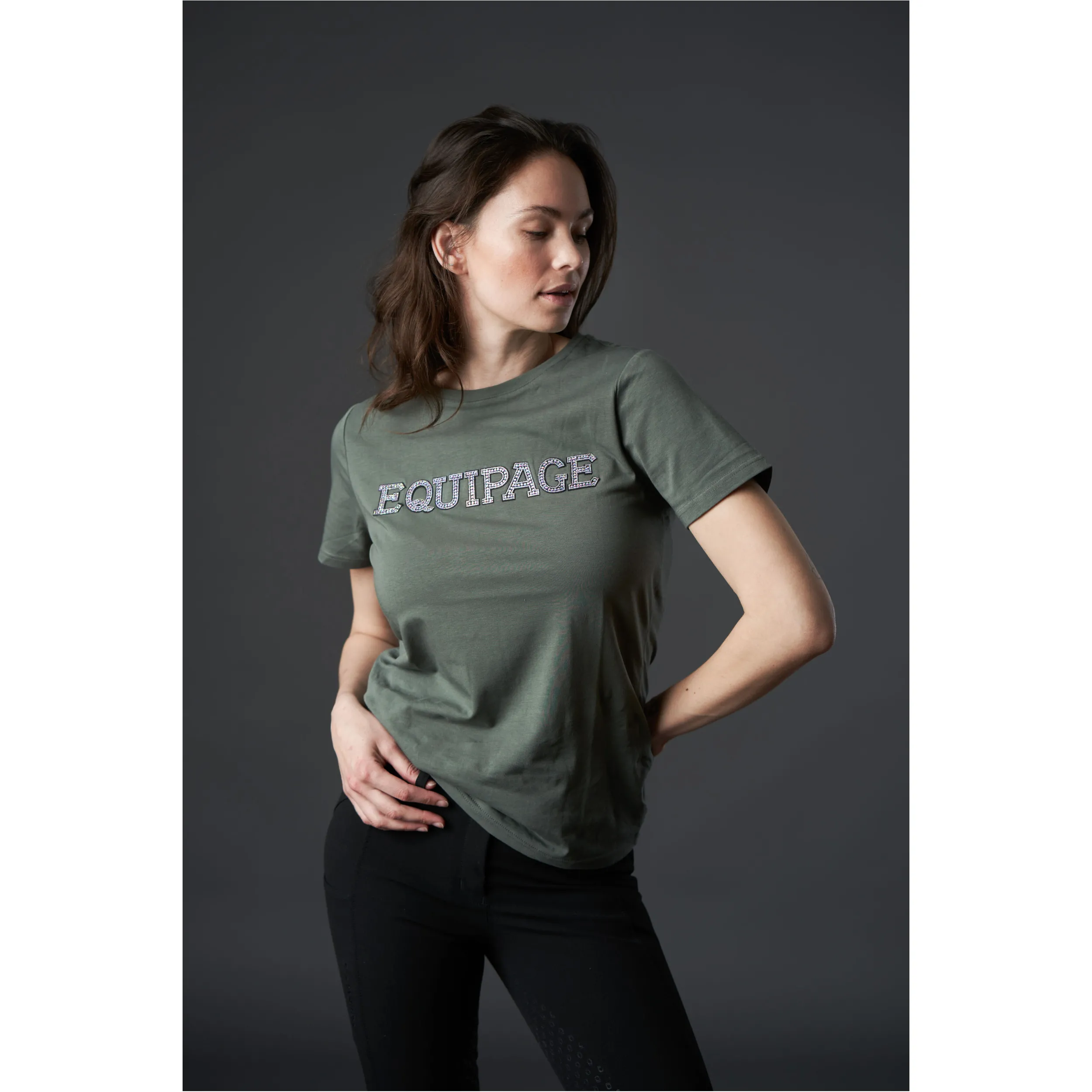 Damen T-Shirt Kurzarm MELINA forest