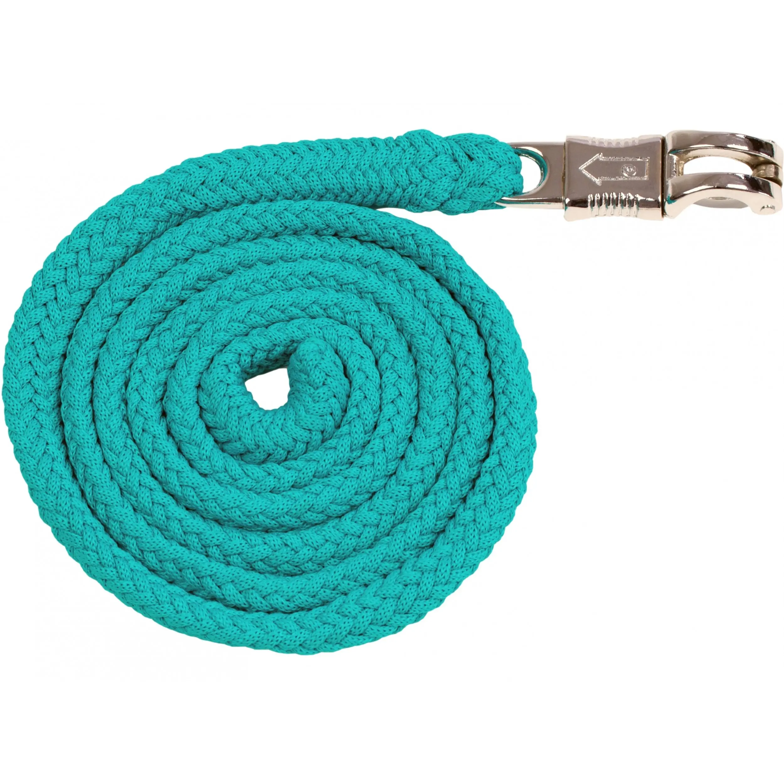 Führstrick mit Panikhaken BASICLINE türkis 180cm
