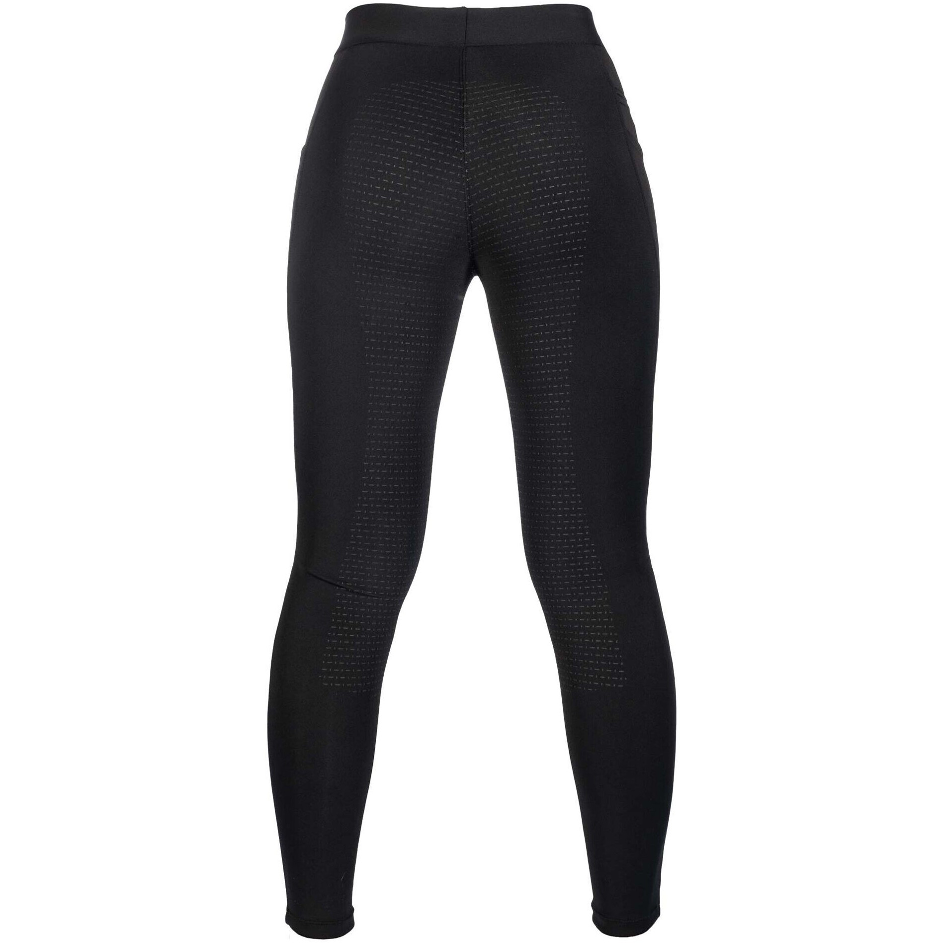 Damen Reitleggings Silikon Vollbesatz ISABELLA schwarz