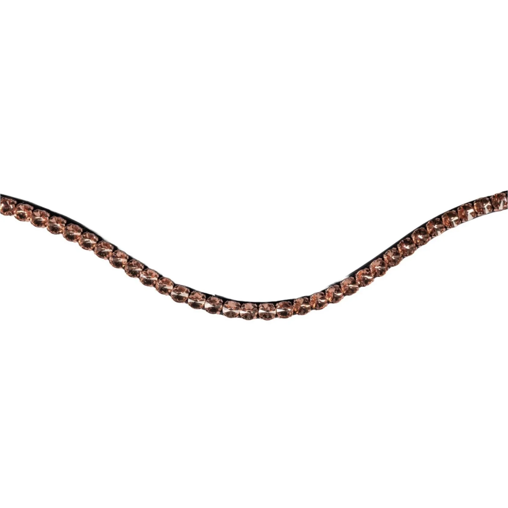 Stirnband ROSEGOLD GLAMOUR STYLE braun/rosegold