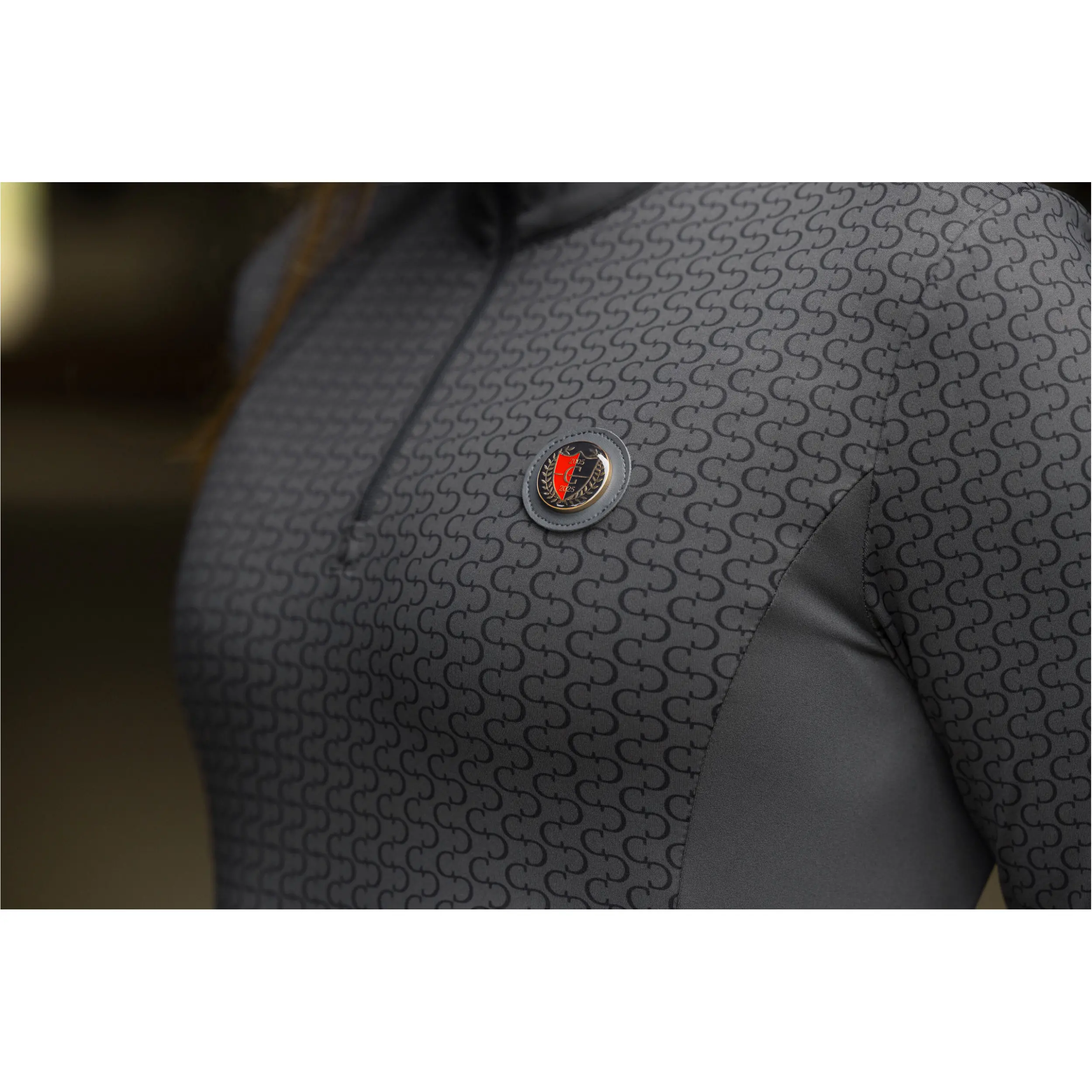Damen Shirt Active ANNIVERSARY graphite