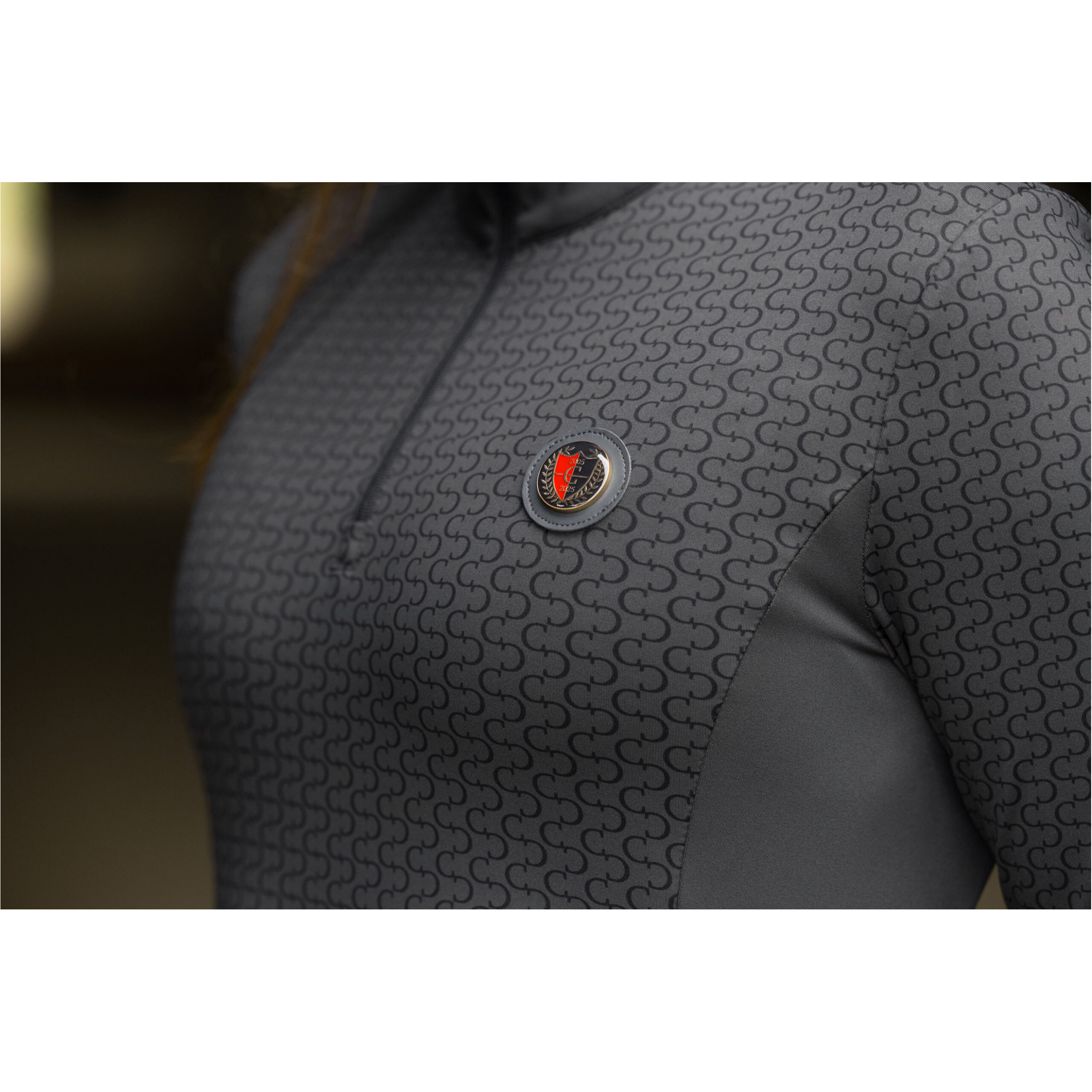 Damen Shirt Active ANNIVERSARY graphite
