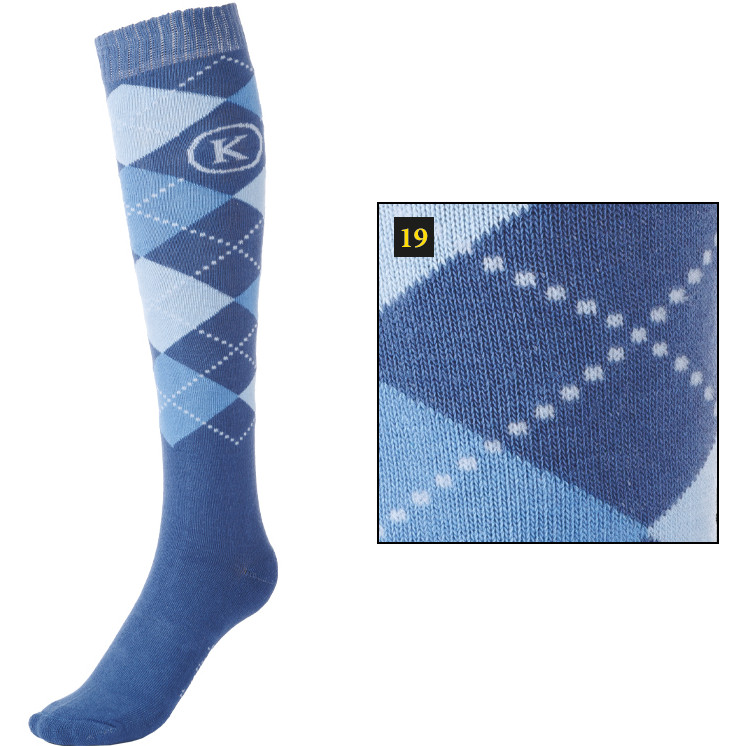 Reitsocken KAVALSOCKS jeans/hellblau/mittelblau Reitsocken KAVALSOCKS jeans/hellblau/mittelblau