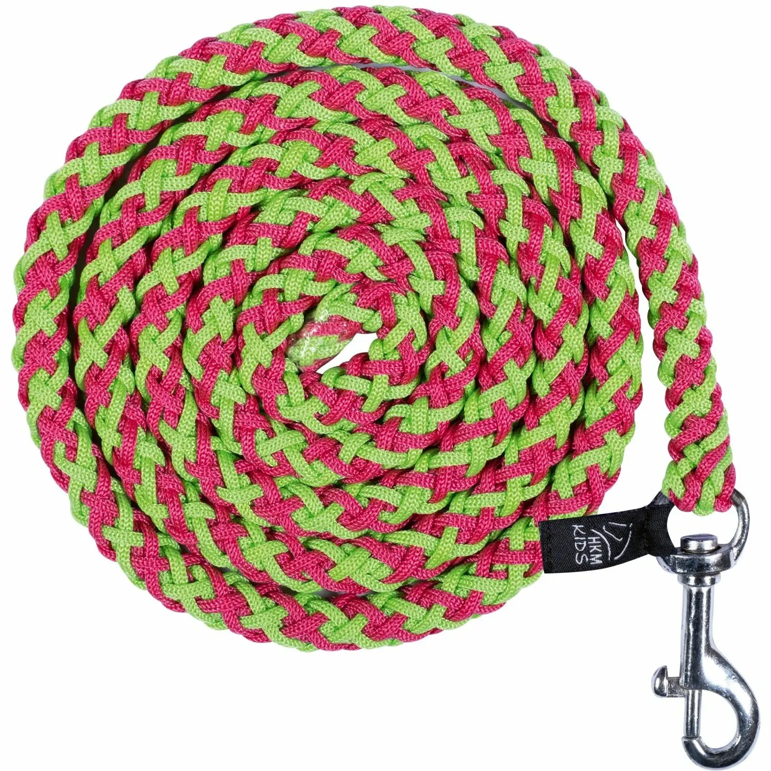 Führstrick HOBBY HORSING apfelgrün/pink