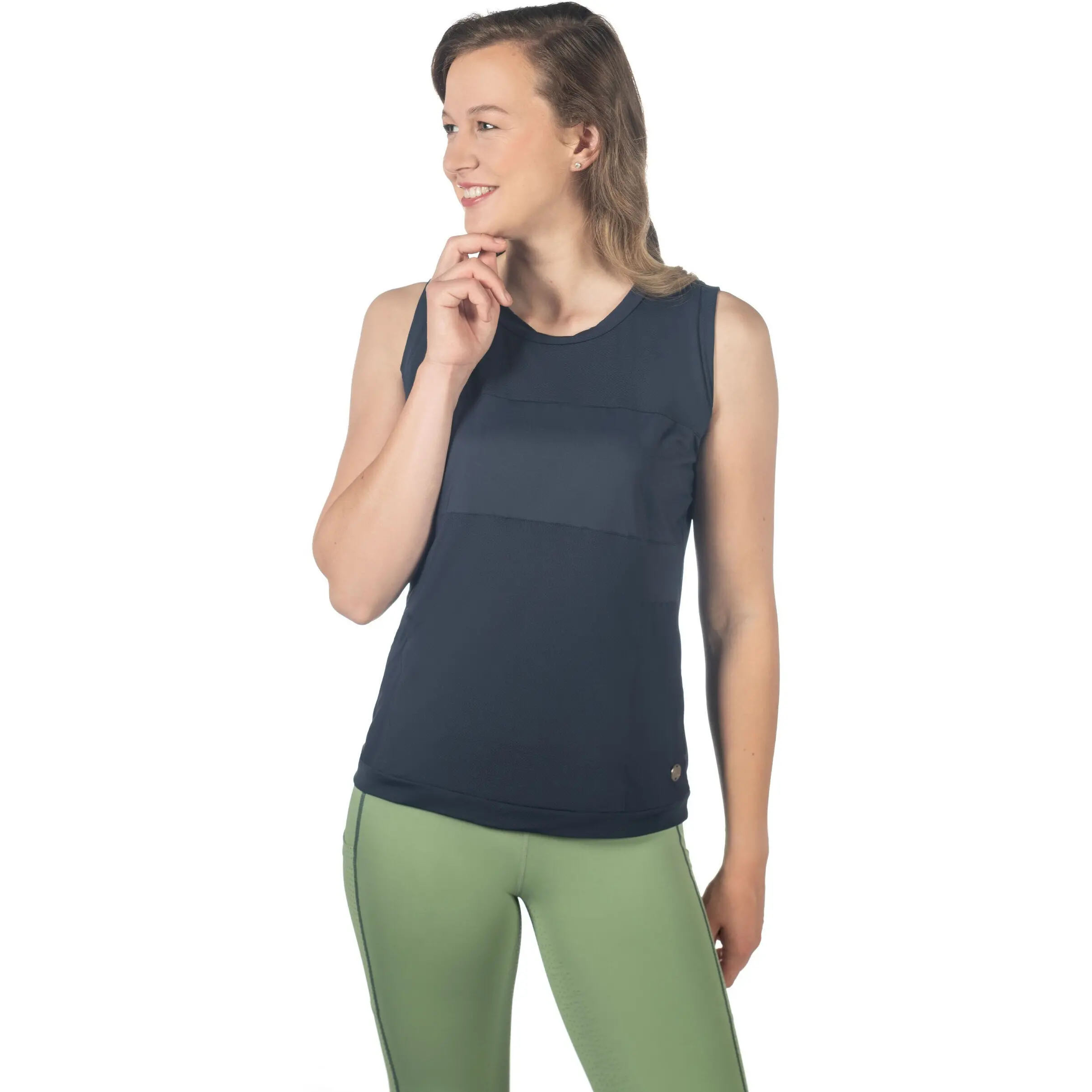 Damen Top MILA dunkelblau