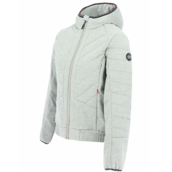 Damen Hybridjacke MONA grau meliert Damen Hybridjacke MONA grau meliert