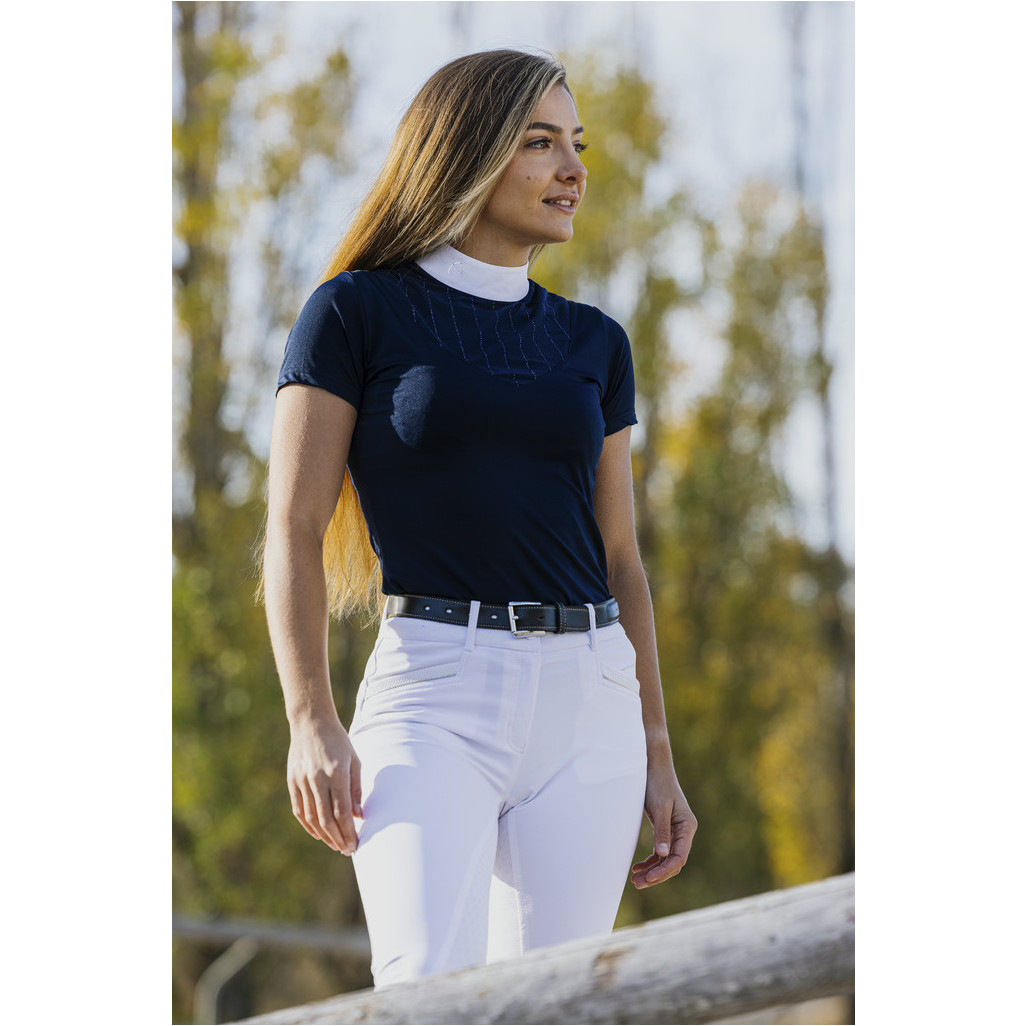 Damen Turniershirt FUNZA marineblau