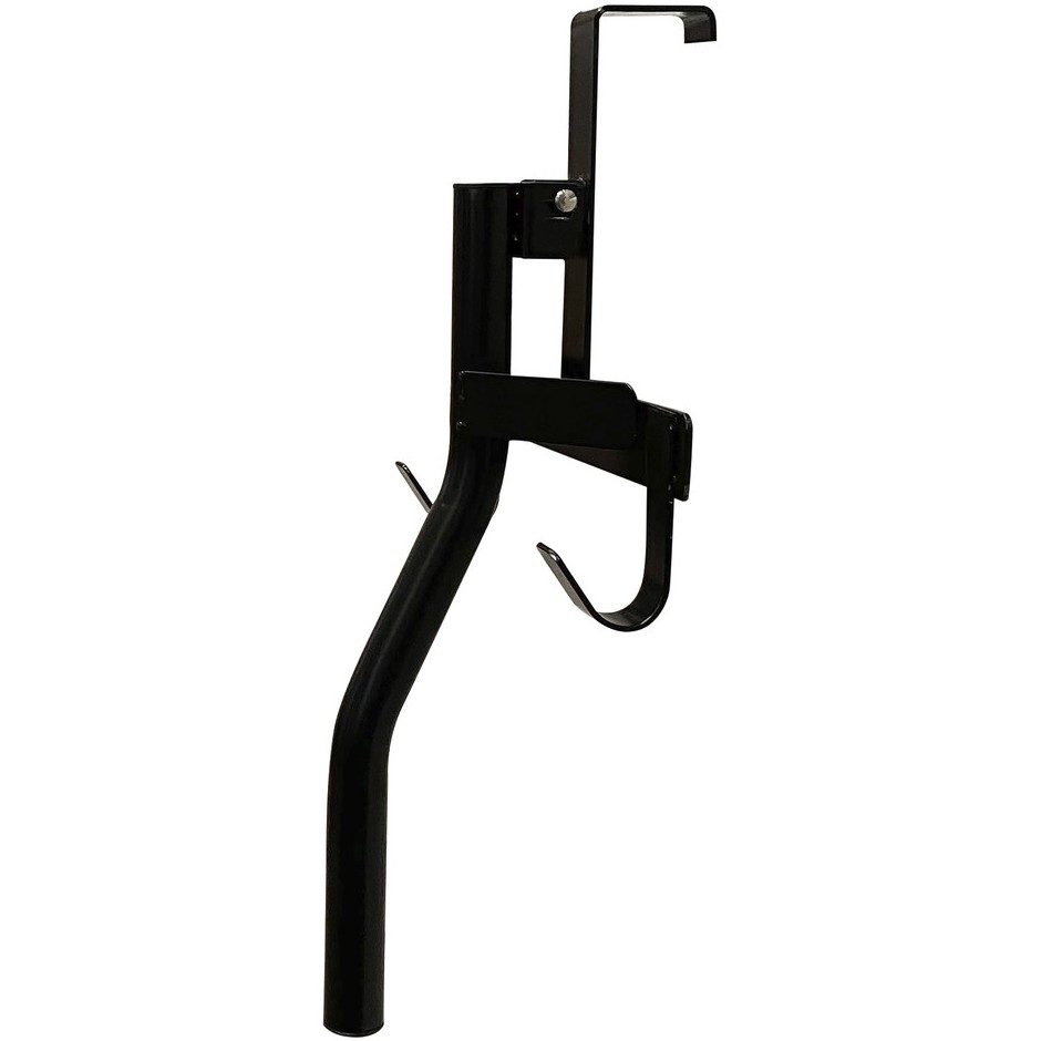 Tragbarer Sattelhalter klappbar schwarz Tragbarer Sattelhalter klappbar schwarz
