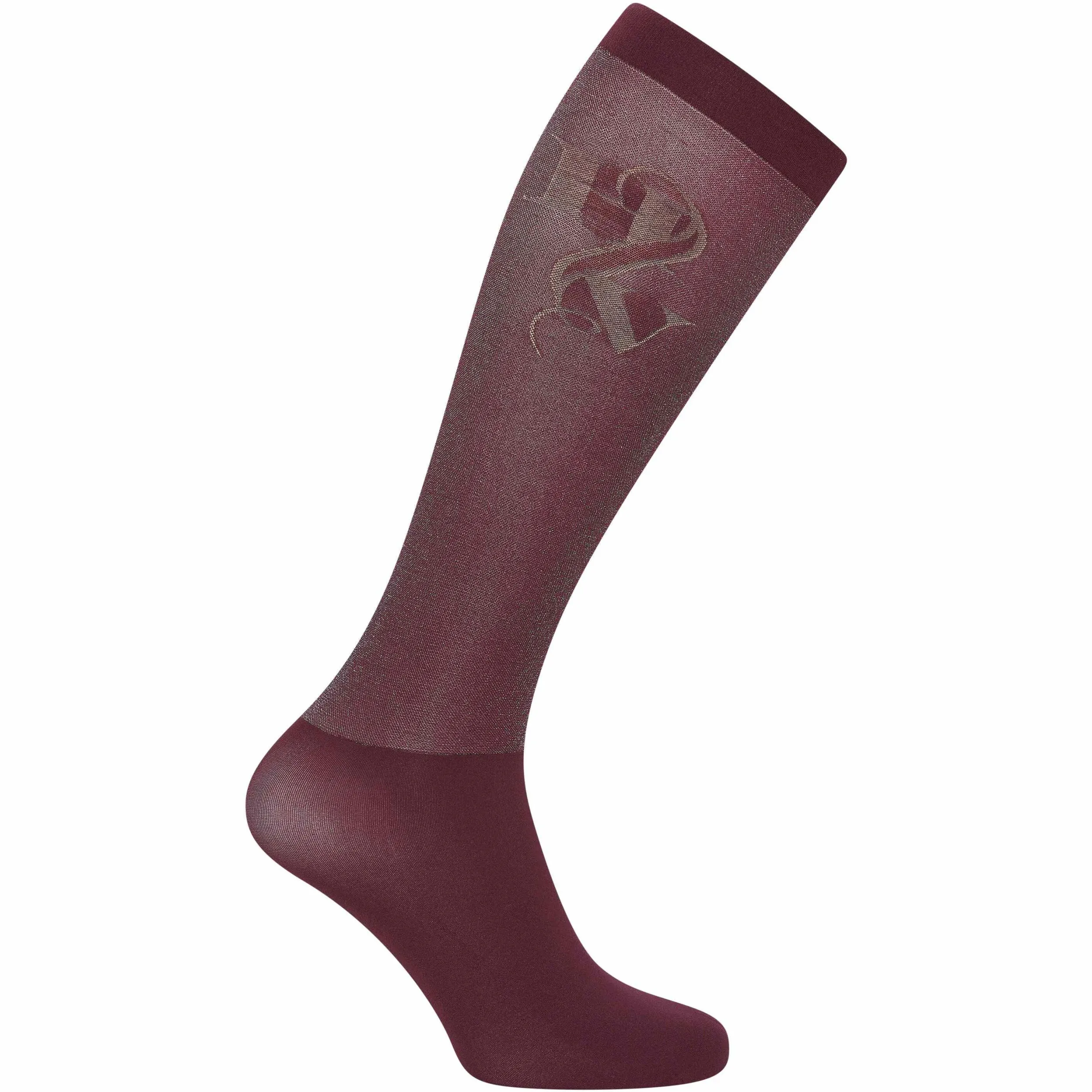 Damen Stiefelsocken HVPLucia dark berry