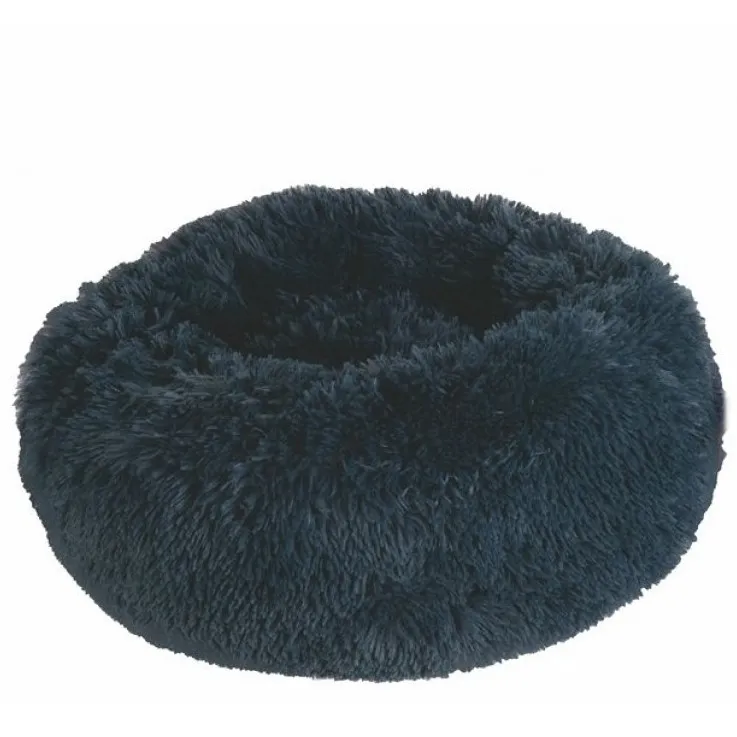 Hundebett FLUFFY dunkelgrau