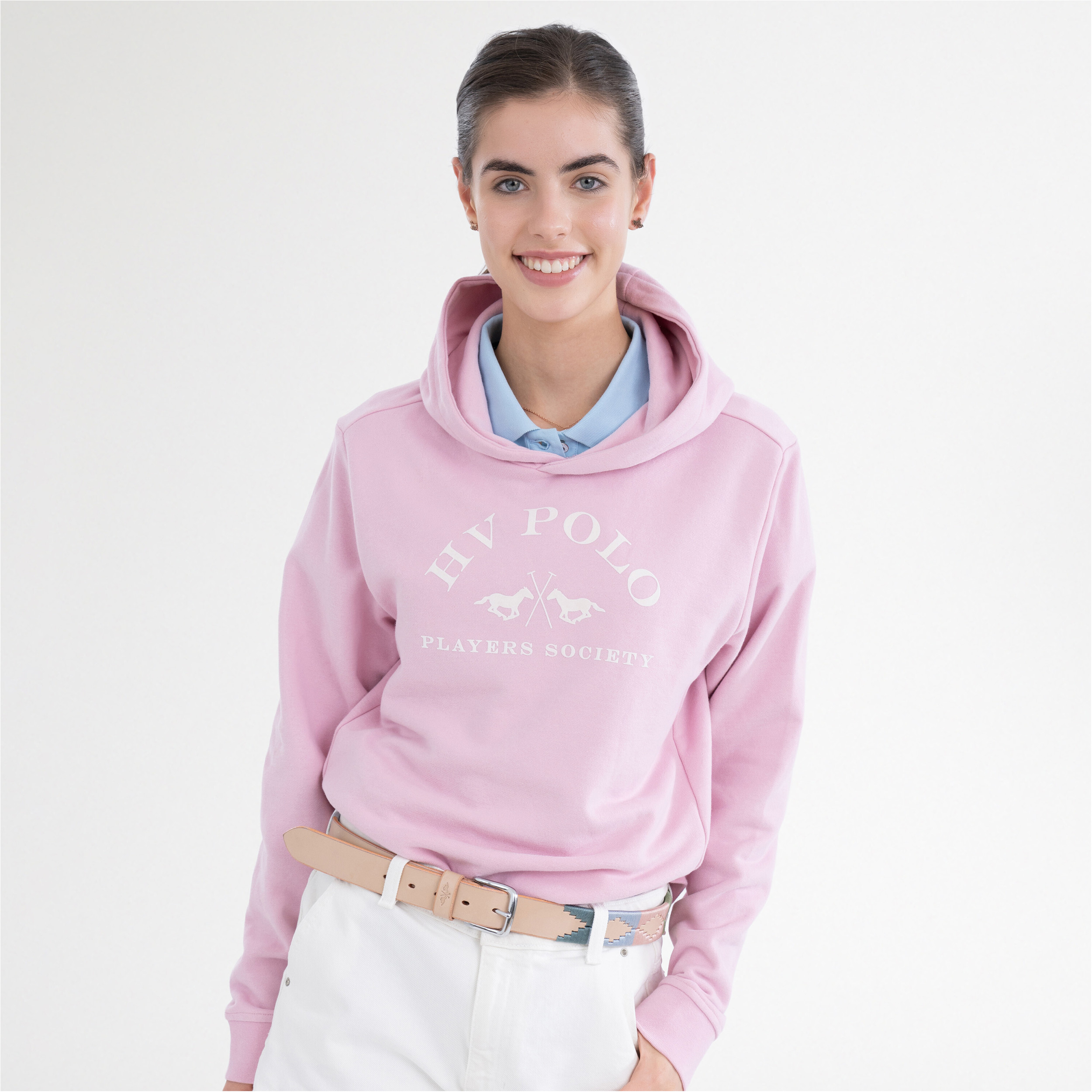 Damen Hoodie HVPJewel pretty pink
