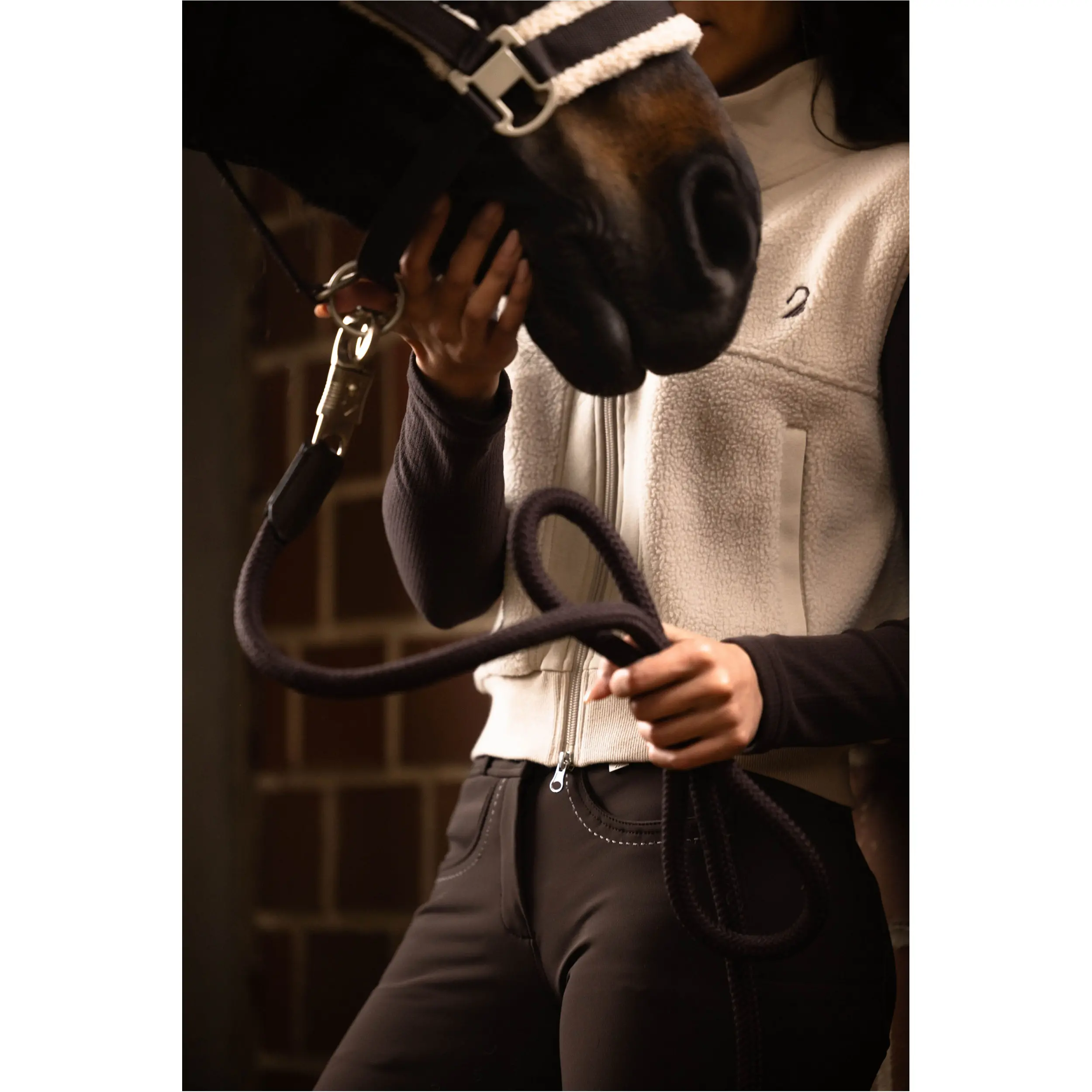 Winter Damen Weste AREZZO TEDDY beige