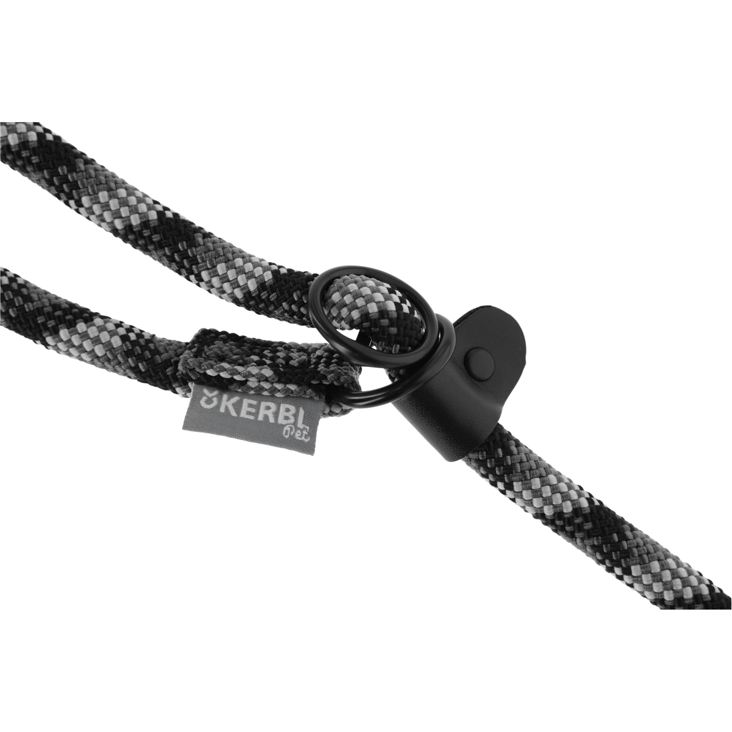 Führleine FITTY grau/schwarz 200cm