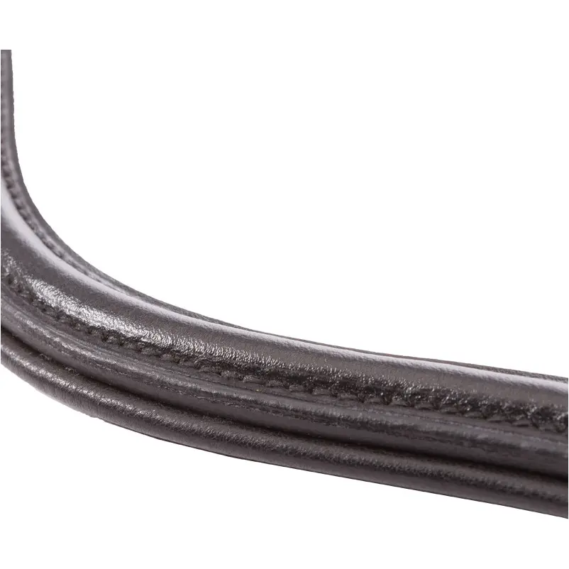 Stirnband LEATHER schwarz