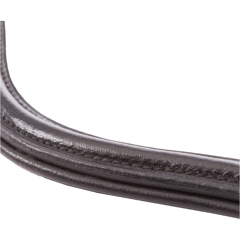 Stirnband LEATHER schwarz