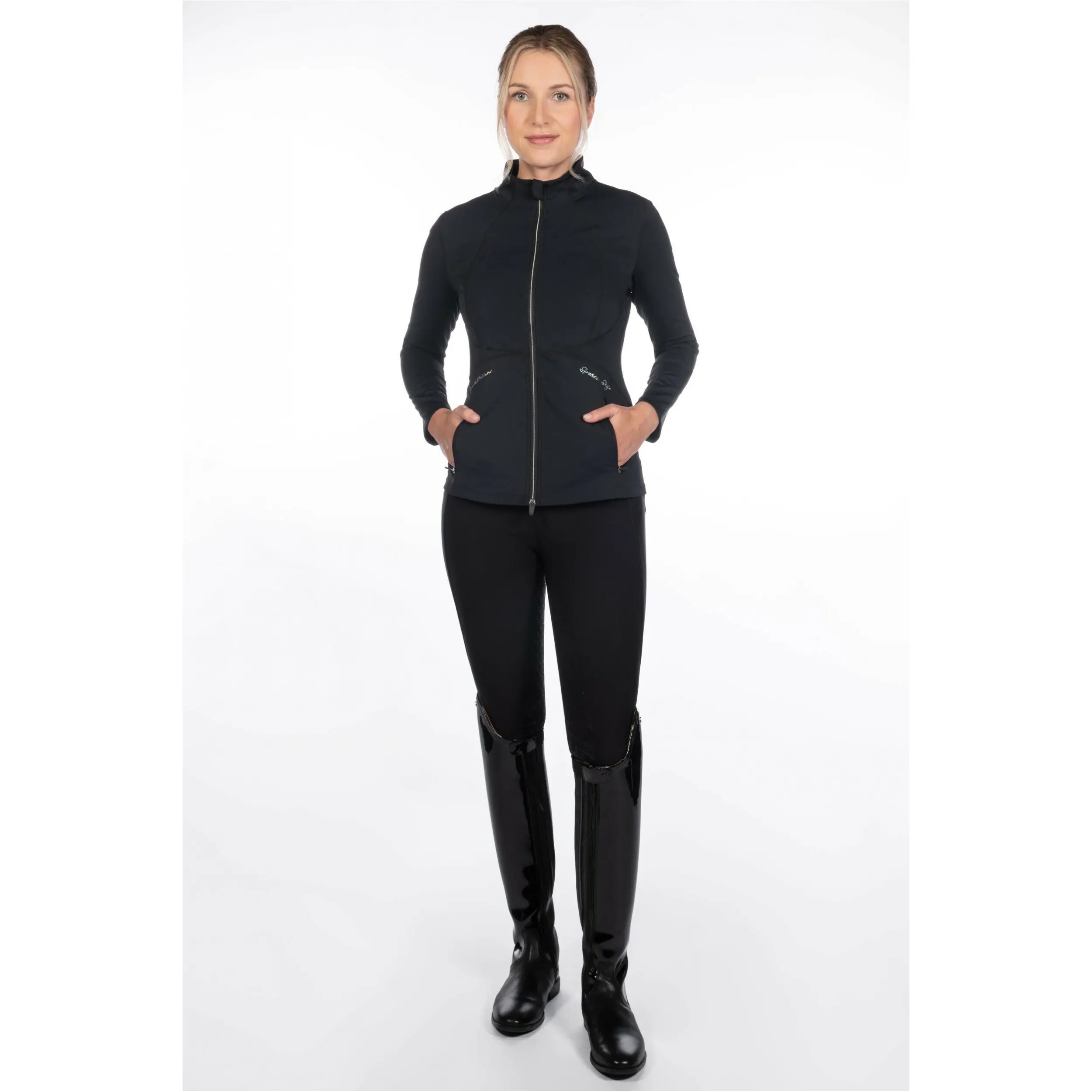 Damen Funktionsjacke HARBOUR ISLAND schwarz
