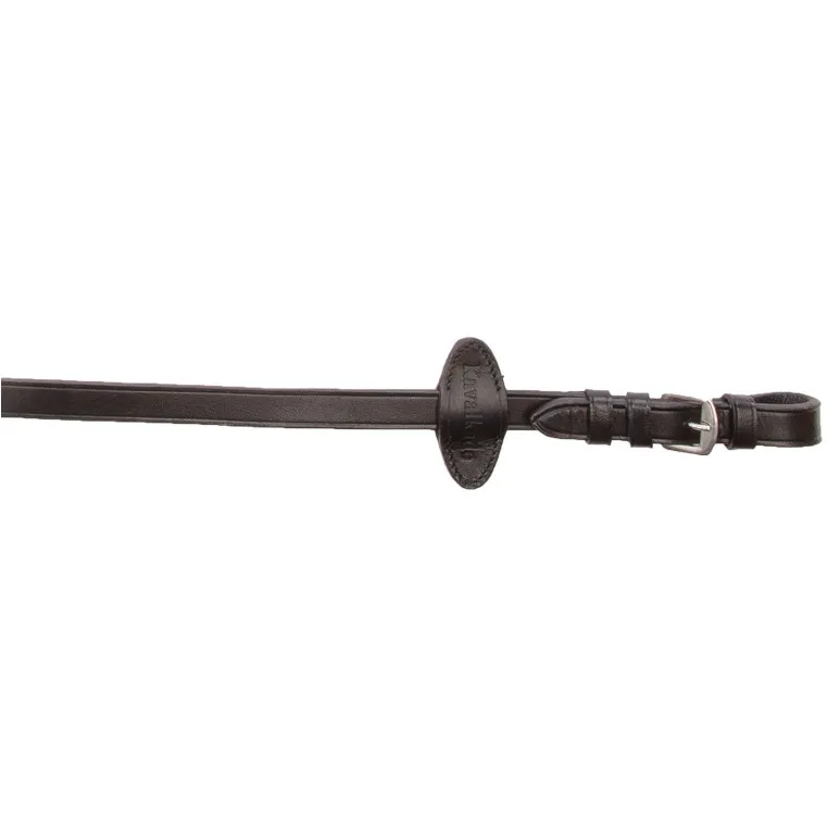 Gurtzügel ummantelt 5 Stege schwarz 16mm