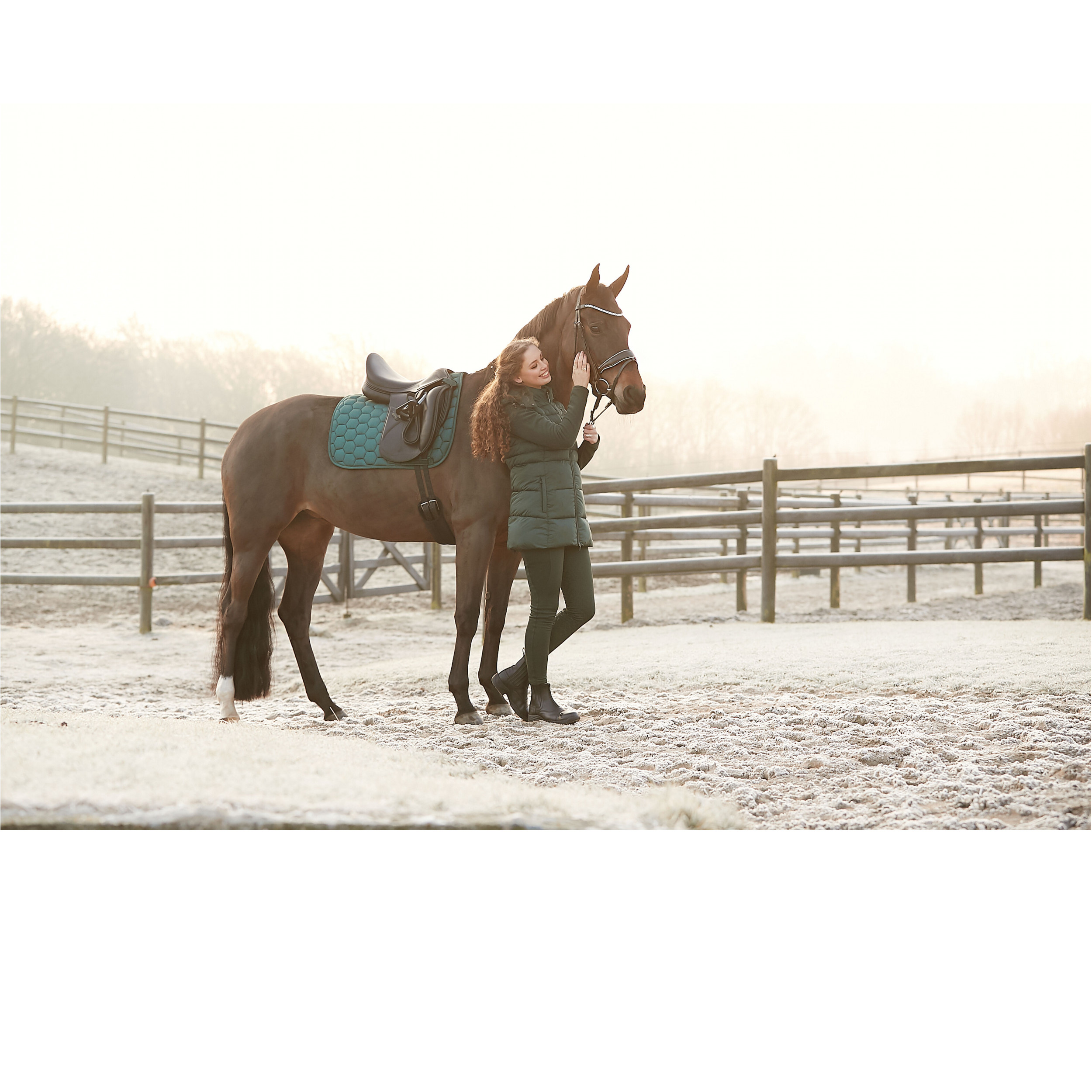 Damen Langweste JILL darkest spruce