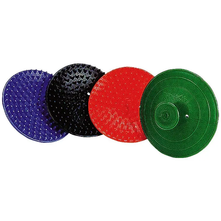 Plastikstriegel rund farblich sortiert