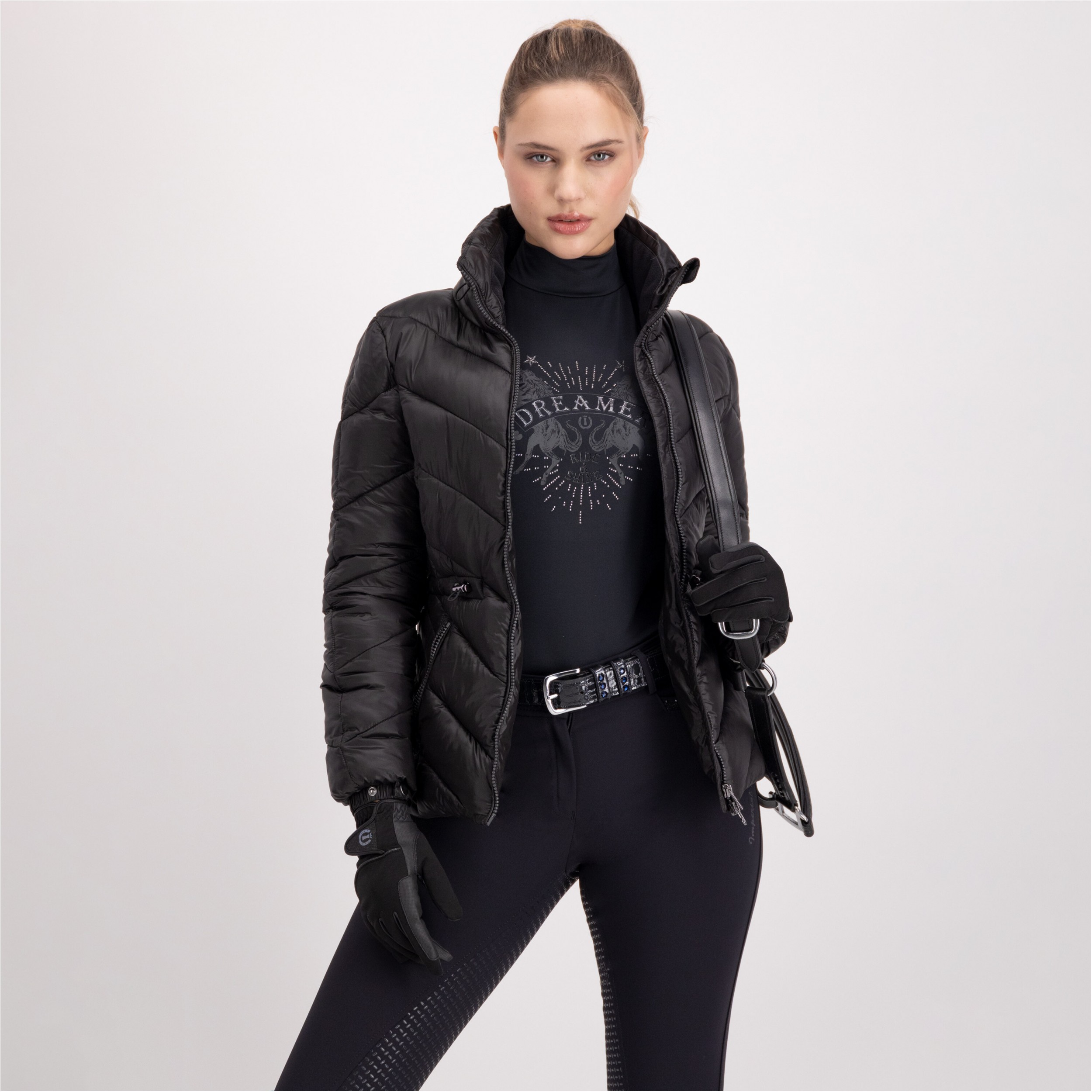 Damen Steppjacke IRHJourney schwarz