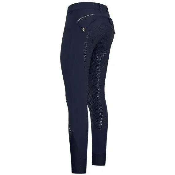 Damen Reithose Silikon Vollbesatz HVPCatatrina navy