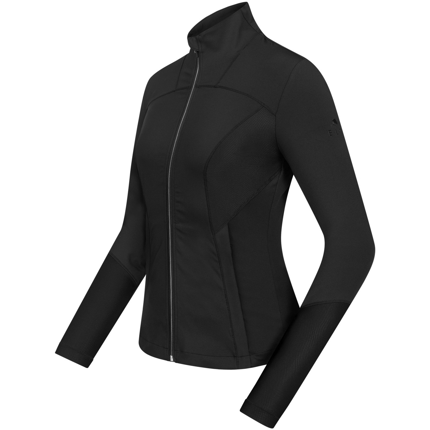 Damen Sweatjacke PADUA Powerstretch schwarz