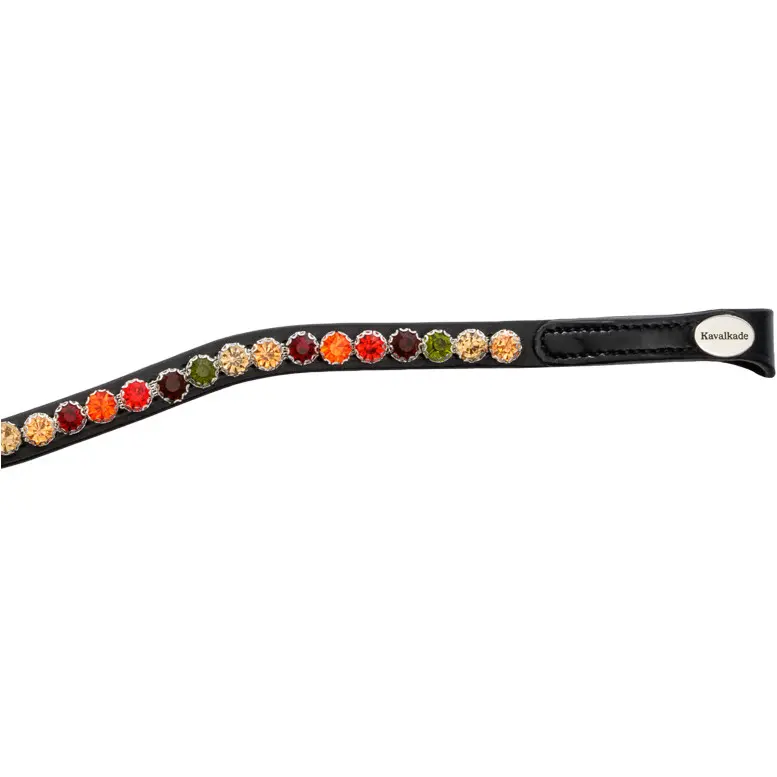 Stirnband SEASONS DREAMS schwarz/braun/orange