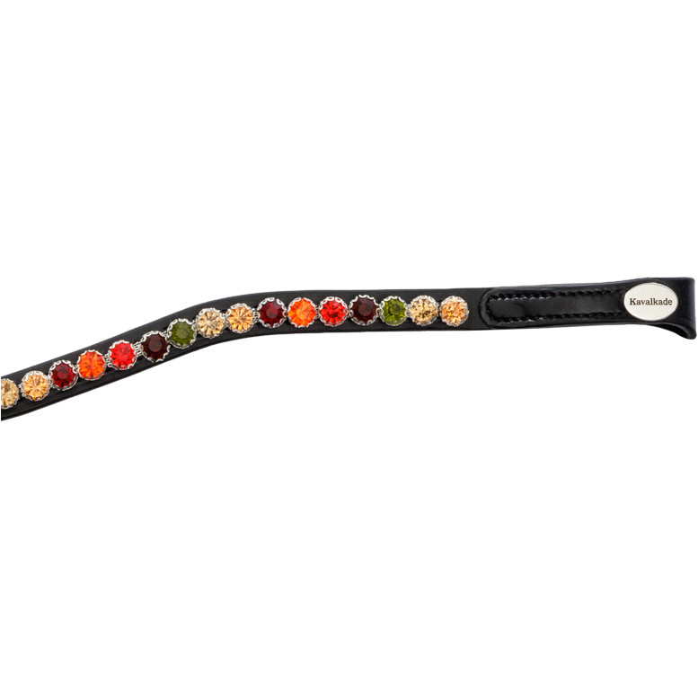 Stirnband SEASONS DREAMS schwarz/braun/orange