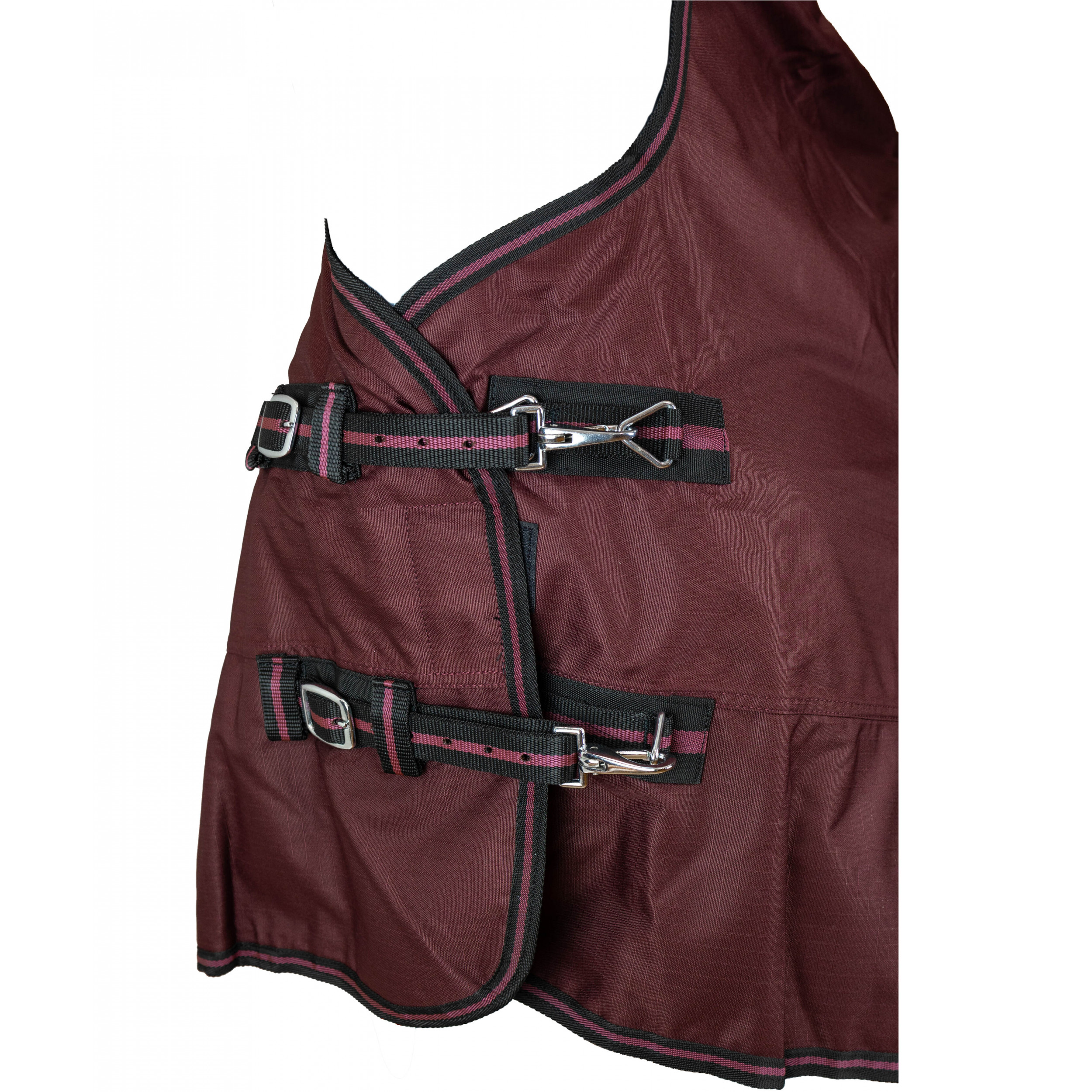 Weidedecke High Neck Polarfleece 600D BASICLINE weinrot