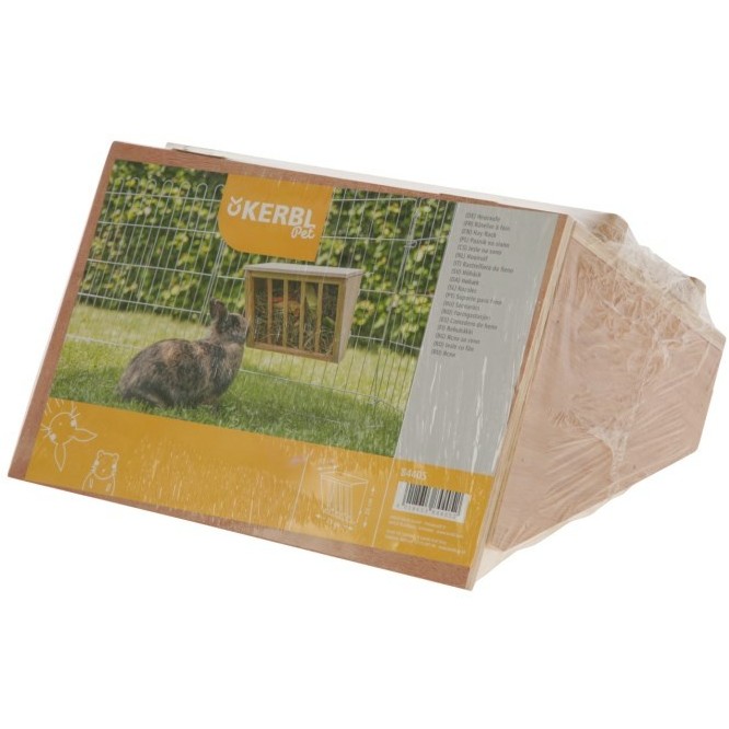 Heuraufe mit Sitzbrett 25x17x20cm