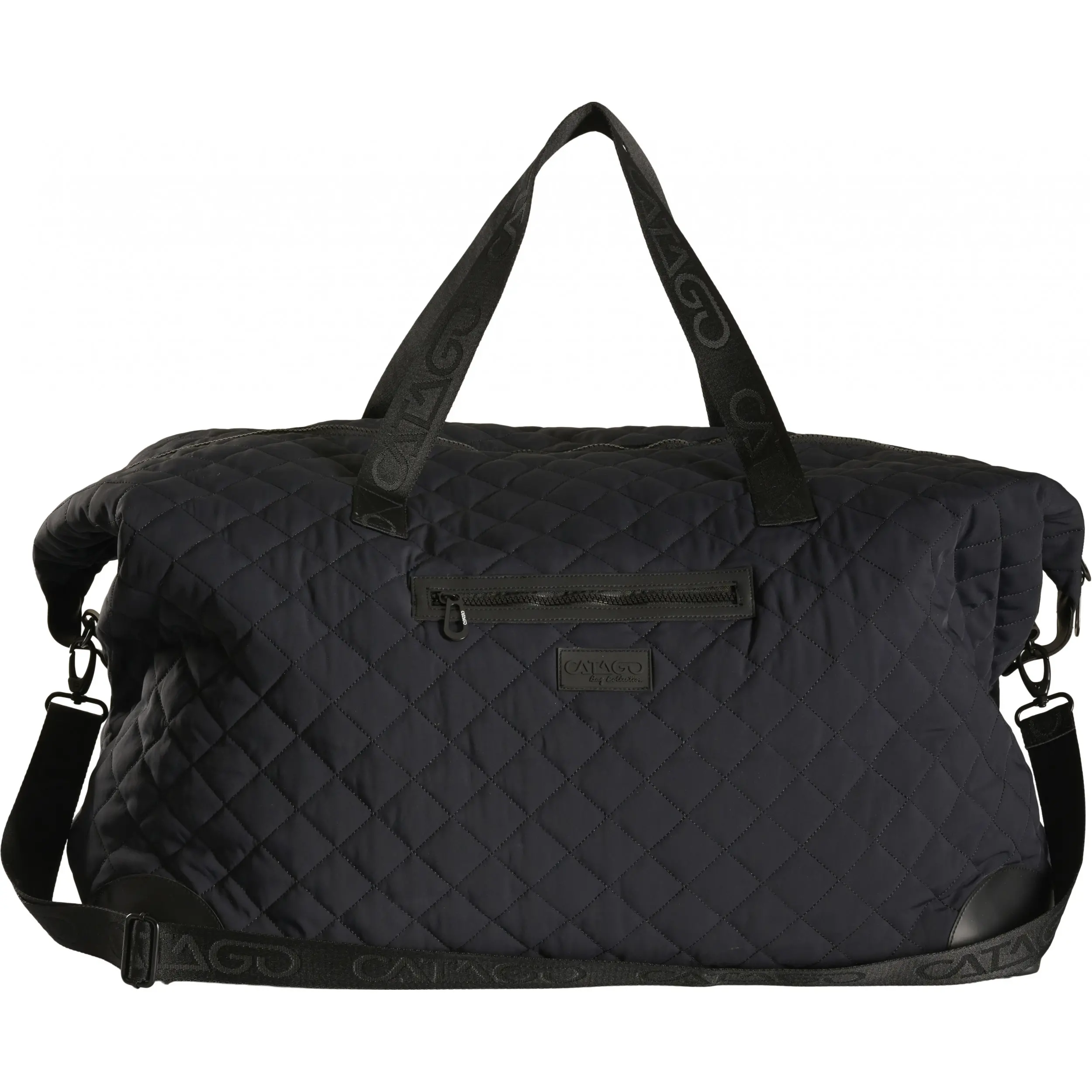 Weekend Tasche gesteppt schwarz
