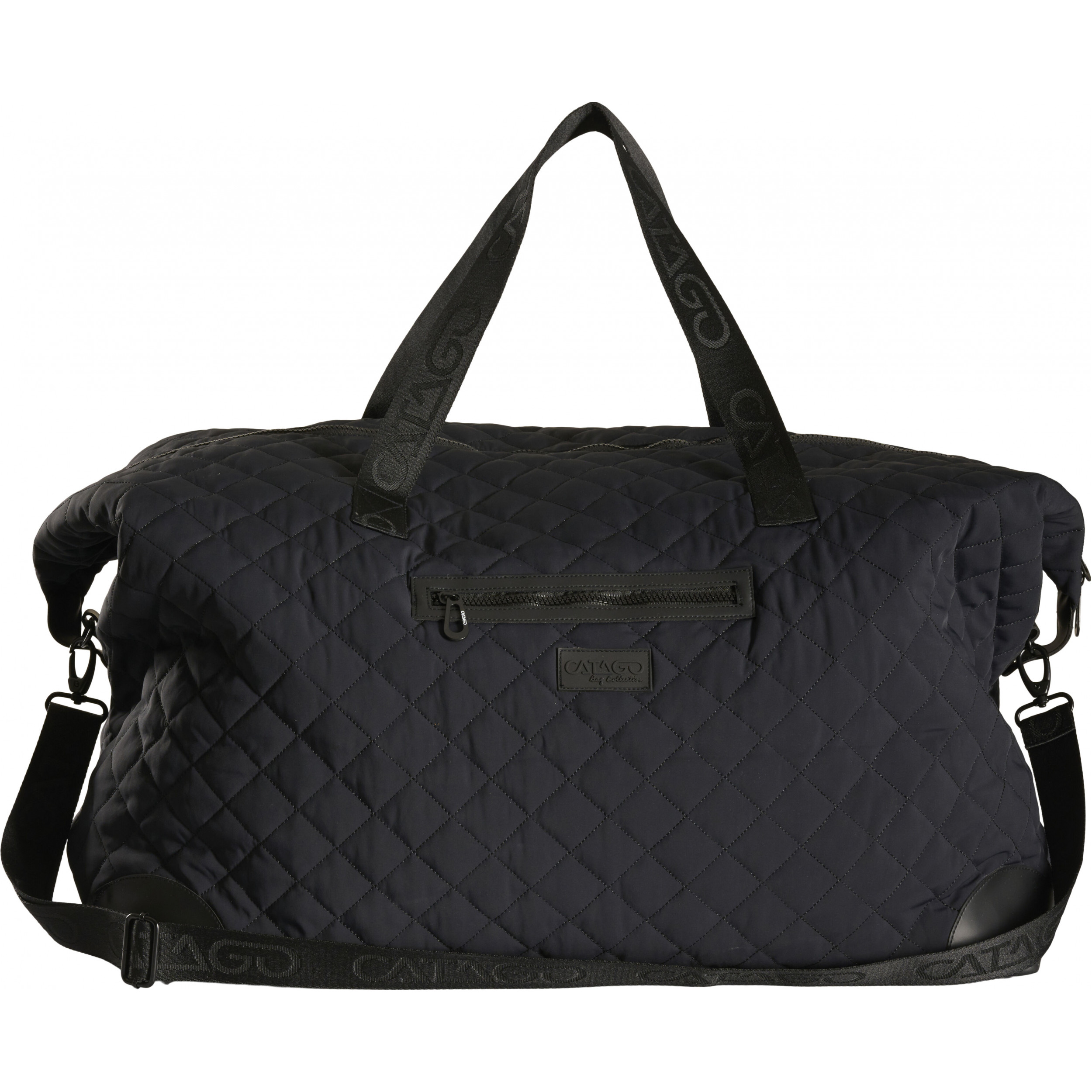 Weekend Tasche gesteppt schwarz