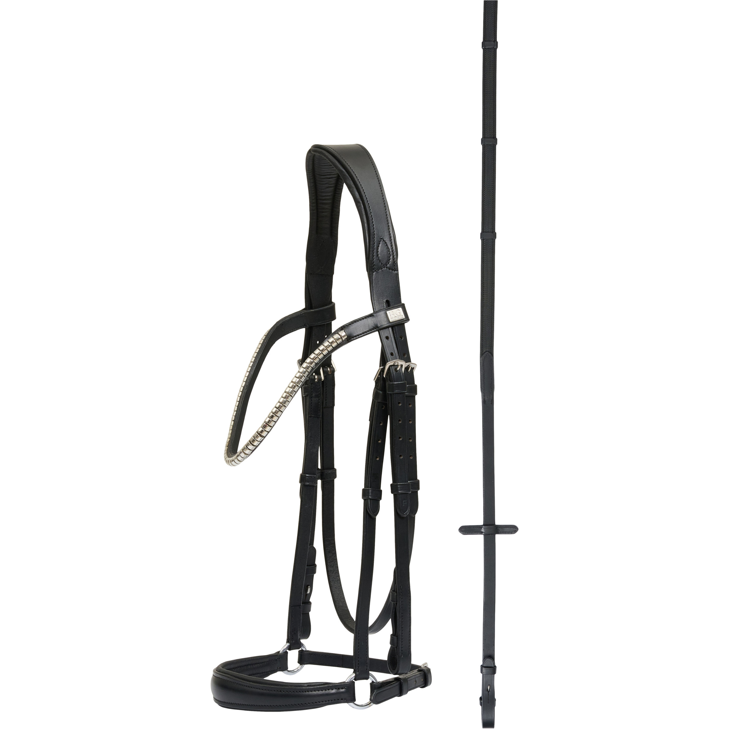Trensenzaum hannoveranisch CRYLL 26.1 schwarz