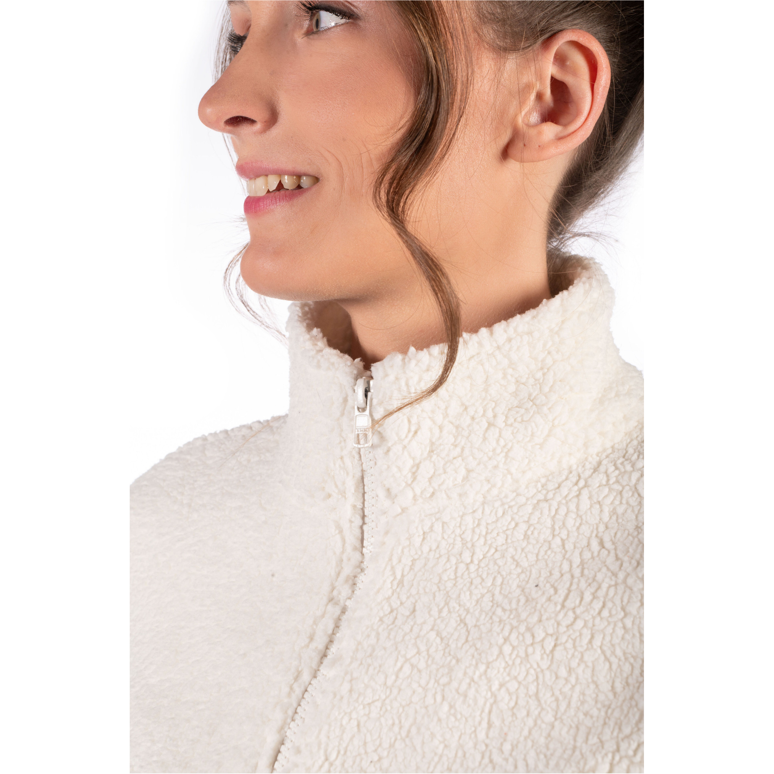 Damen Teddyjacke CLOUD cream