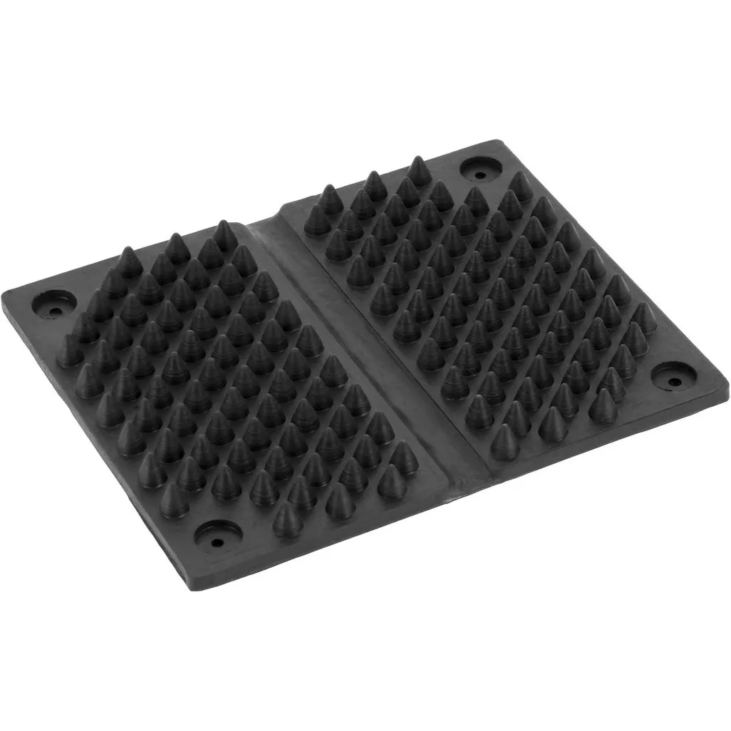 Gummieckenschaber schwarz 15x13cm