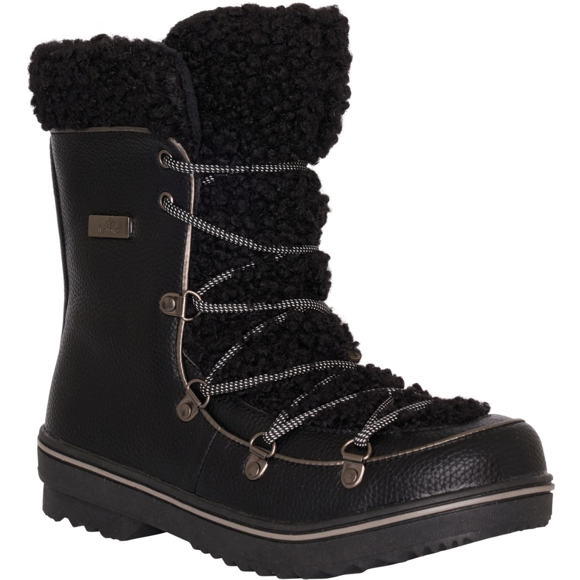 Winter Damen Stiefel HVPGlasynn Sherpa schwarz Winter Damen Stiefel HVPGlasynn Sherpa schwarz