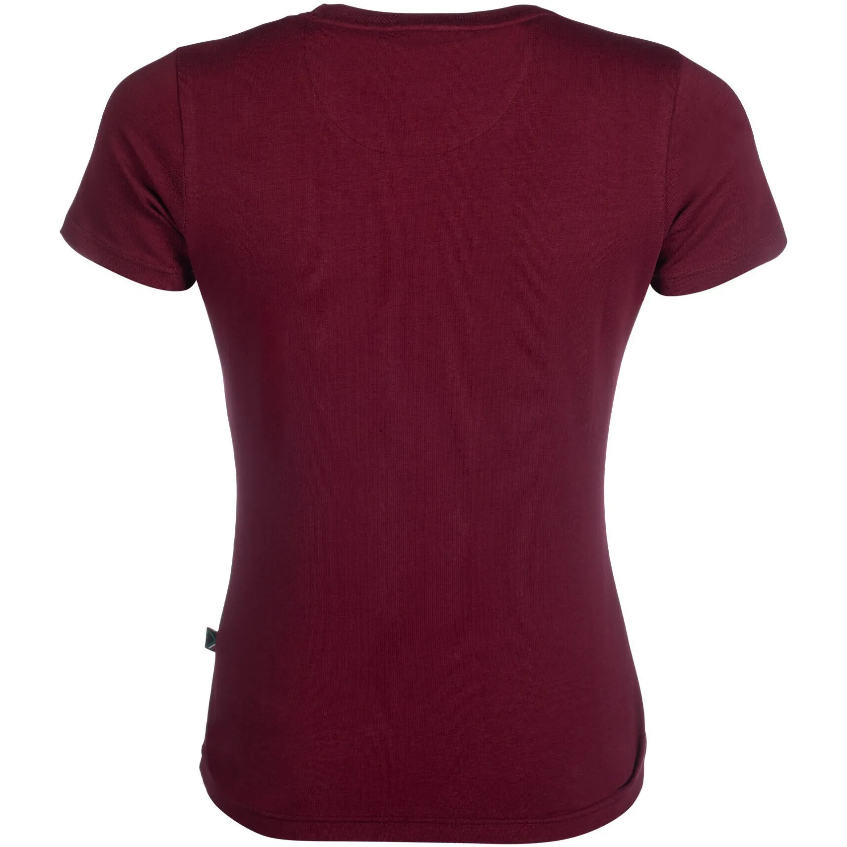 Damen T-Shirt LIVIGNO HORSE HEAD bordeaux