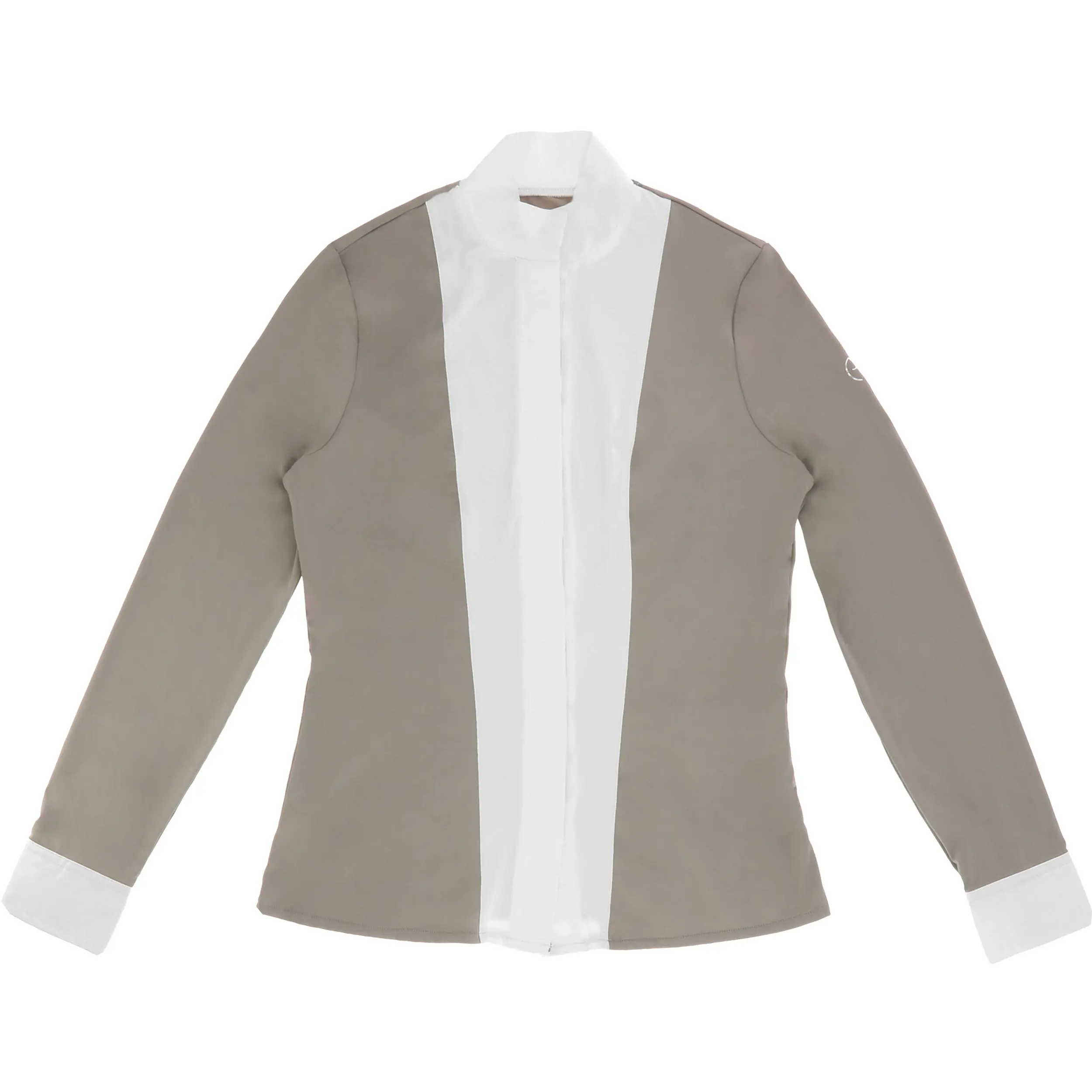 Damen Turnierbluse JULIE taupe