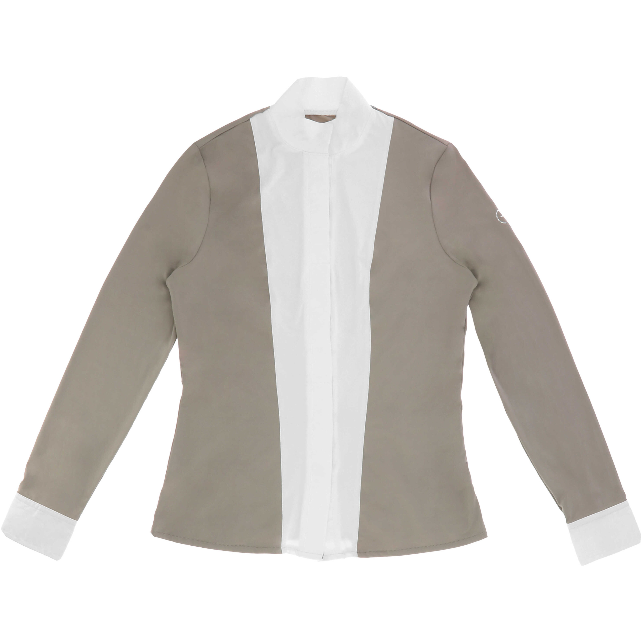 Damen Turnierbluse JULIE taupe