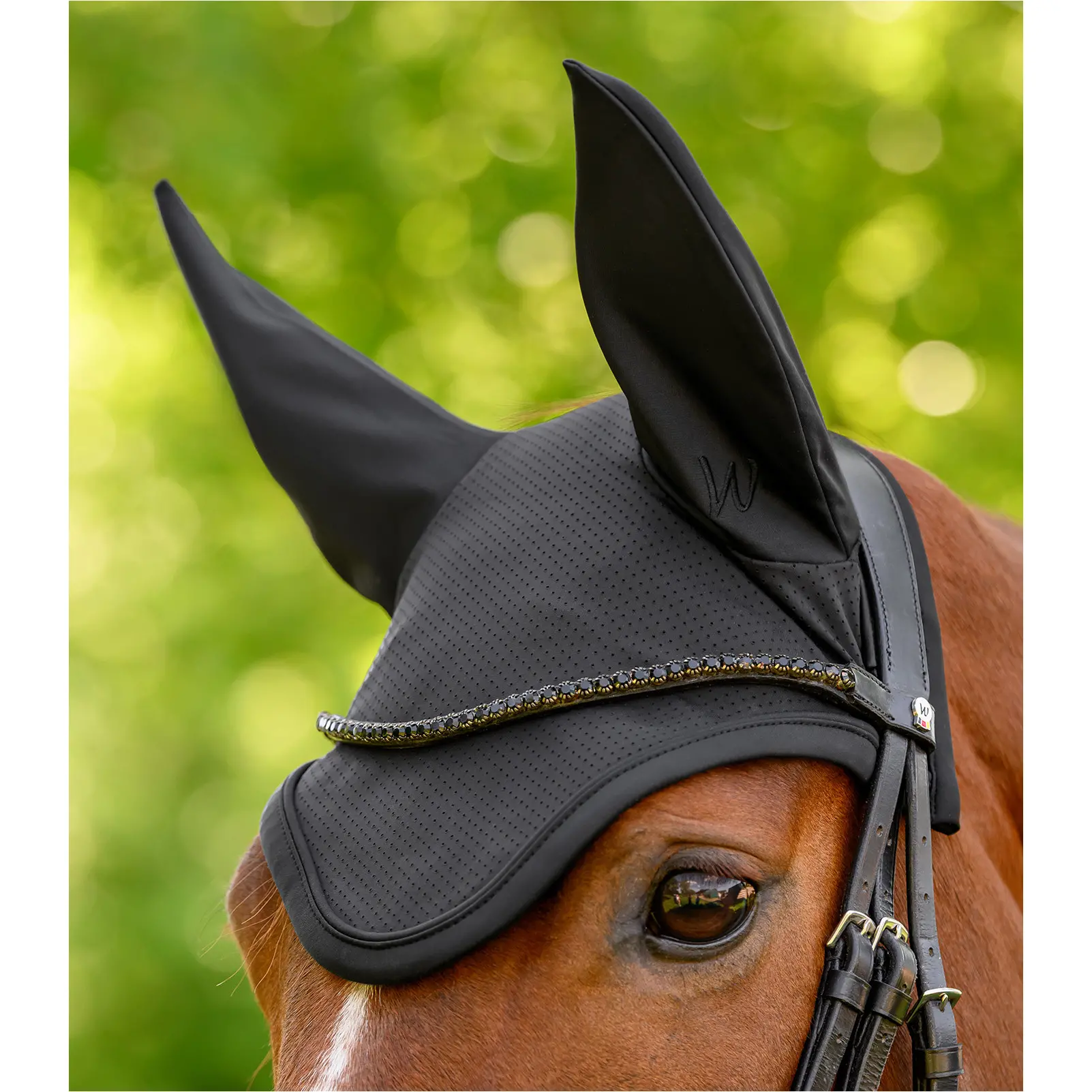 Fliegenohren PERFORMANCE schwarz Warmblut
