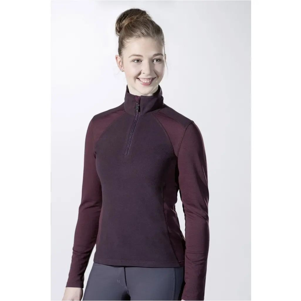 Damen Funktionsshirt DUO bordeaux