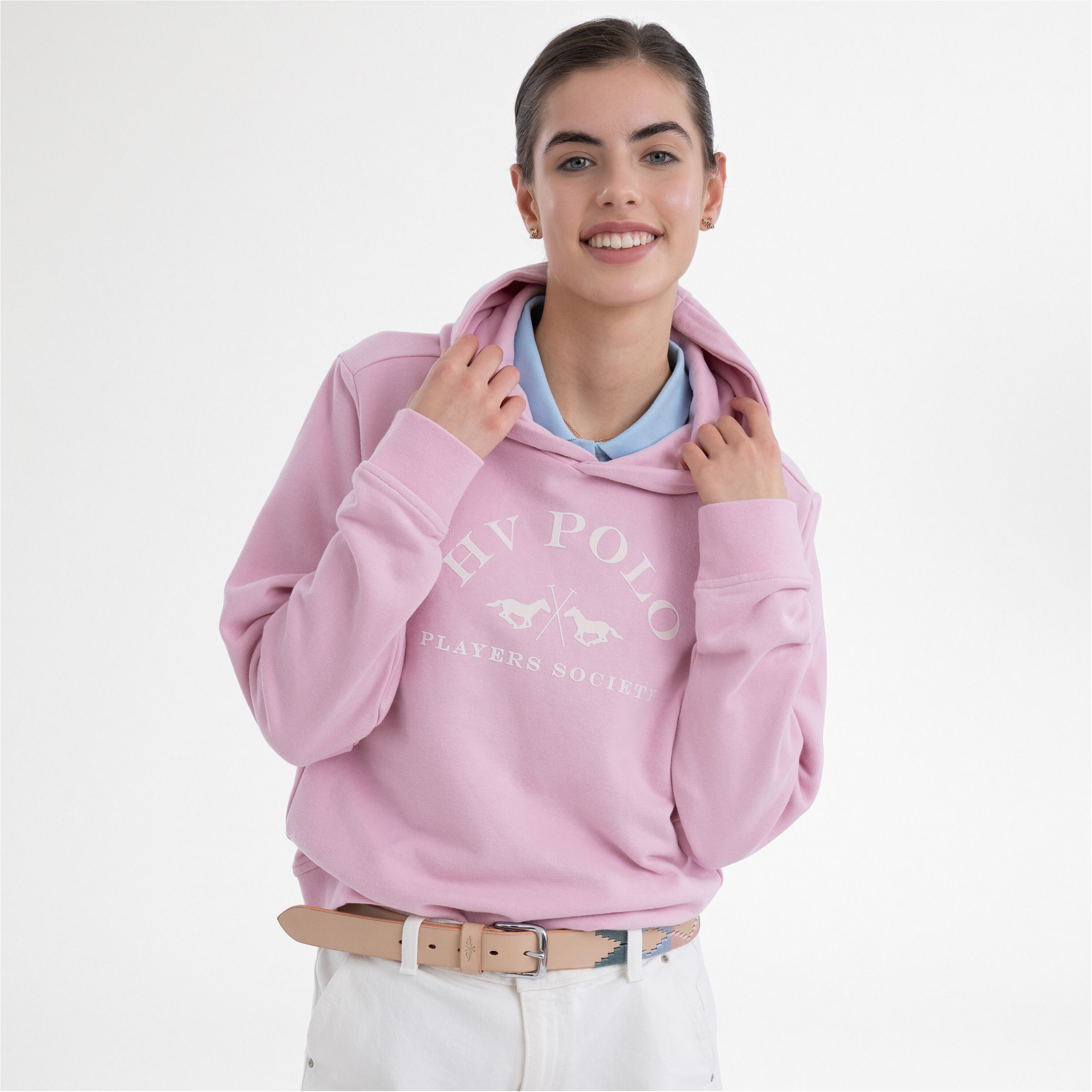 Damen Hoodie HVPJewel pretty pink