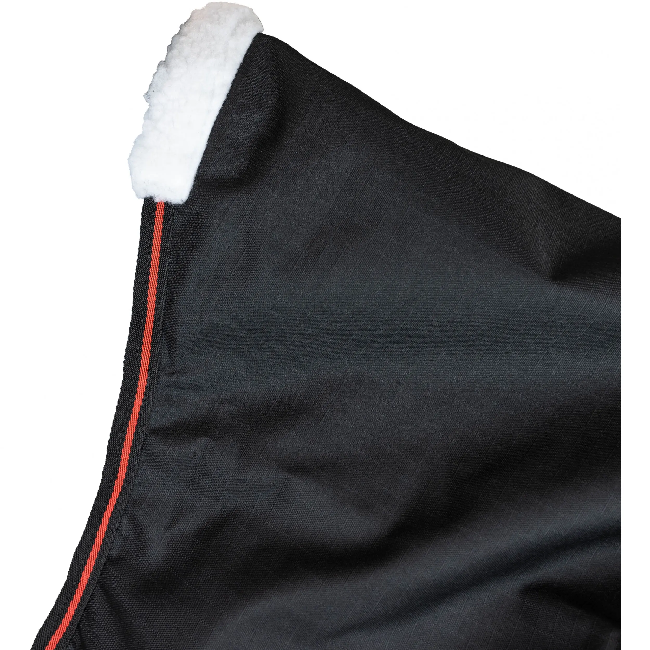 Winterdecke High Neck 300g Füllung 600D BASICLINE schwarz/rot