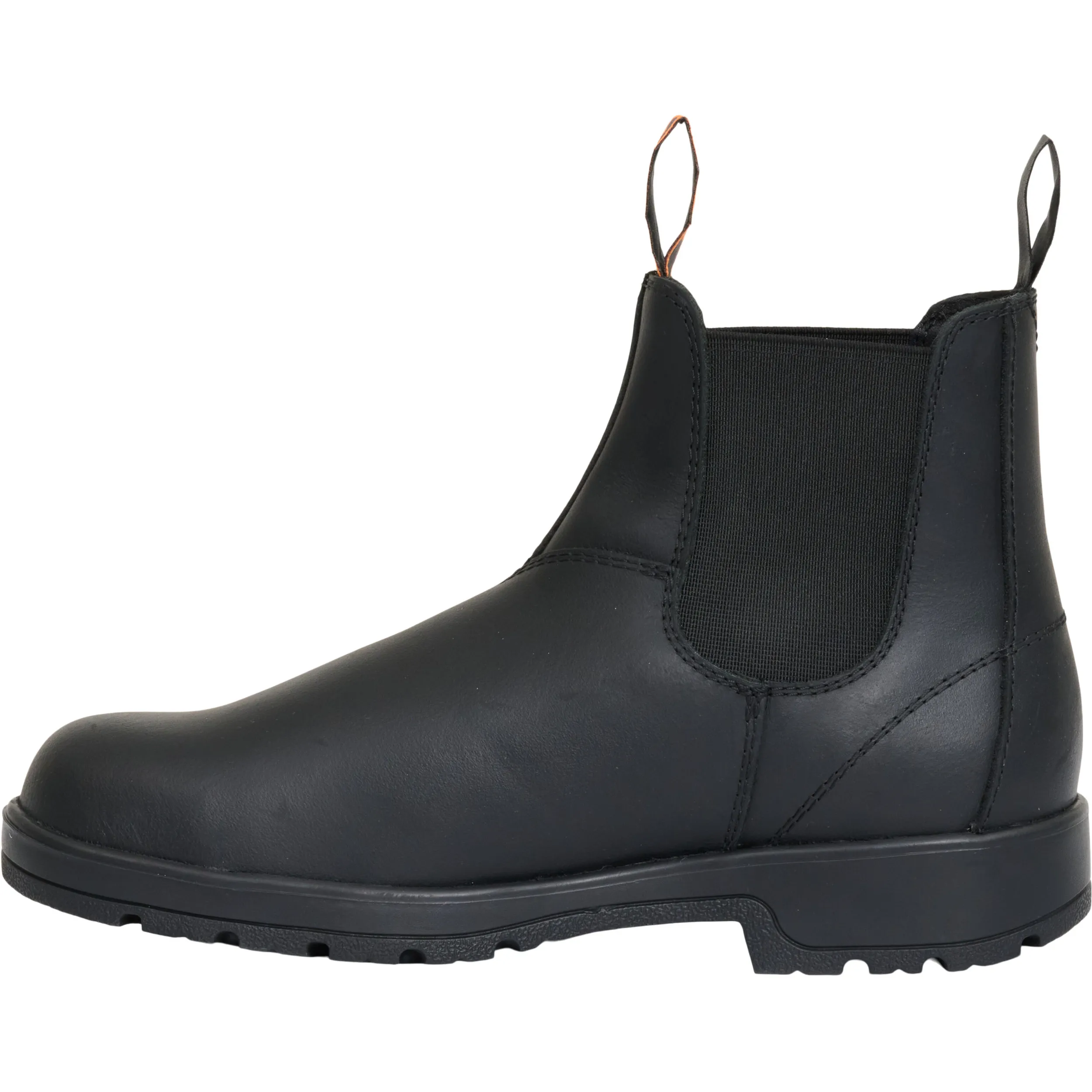 Jodhpur Reitstiefeletten mit Stahlkappe Echtleder schwarz